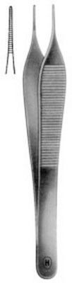 Bild von Anatomische Mikro-Pinzette, rostfreier Stahl, spitz, 120mm