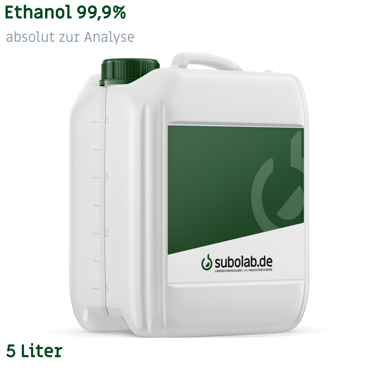 Bild von Ethanol 99,9% absolut zur Analyse (5 Liter)