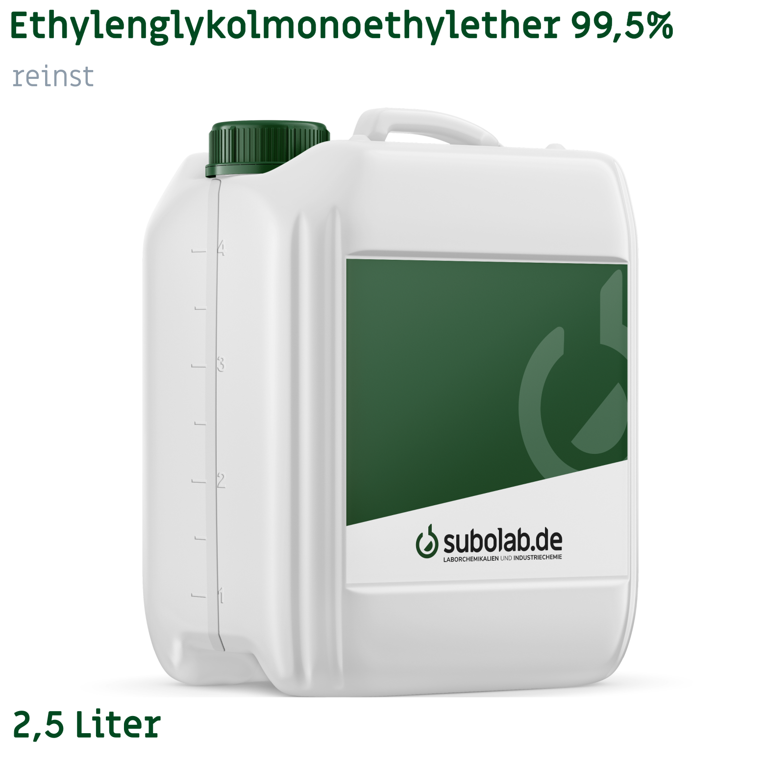 Bild von Ethylenglykolmonoethylether 99,5% reinst (2,5 Liter)