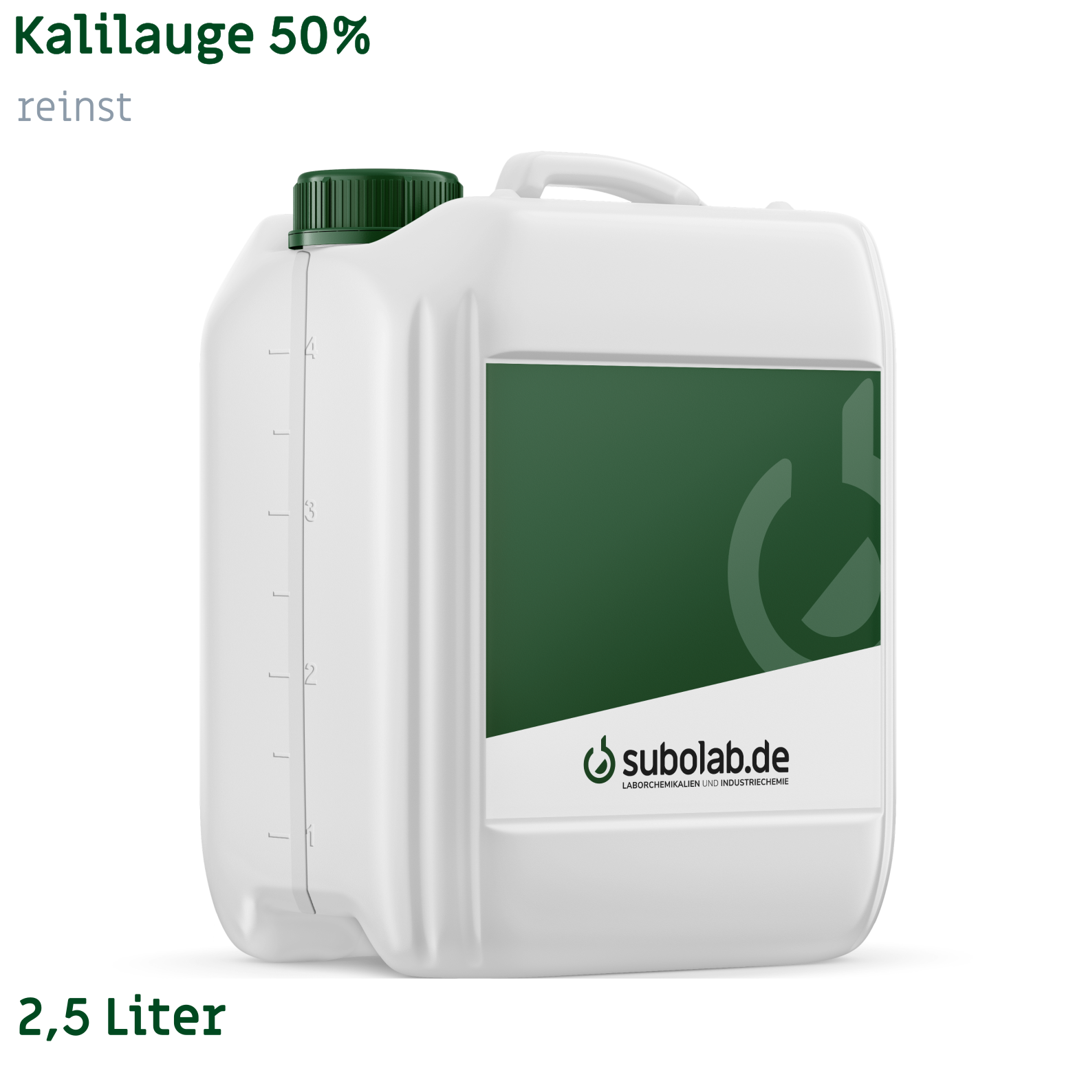 Bild von Kalilauge 50% reinst (2,5 Liter)