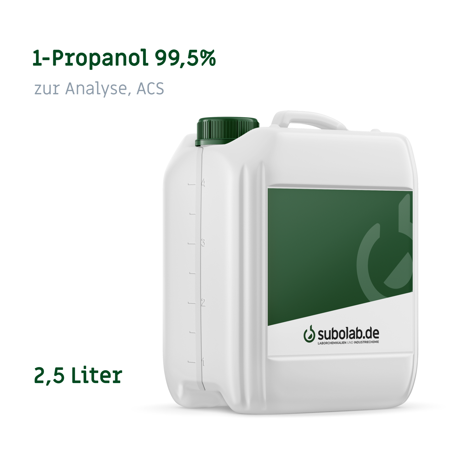 Bild von 1-Propanol 99,5% zur Analyse, ACS (2,5 Liter)