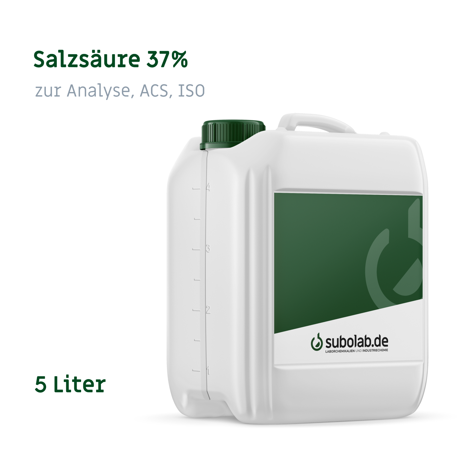 Bild von Salzsäure 37% zur Analyse, ACS, ISO (5 Liter)