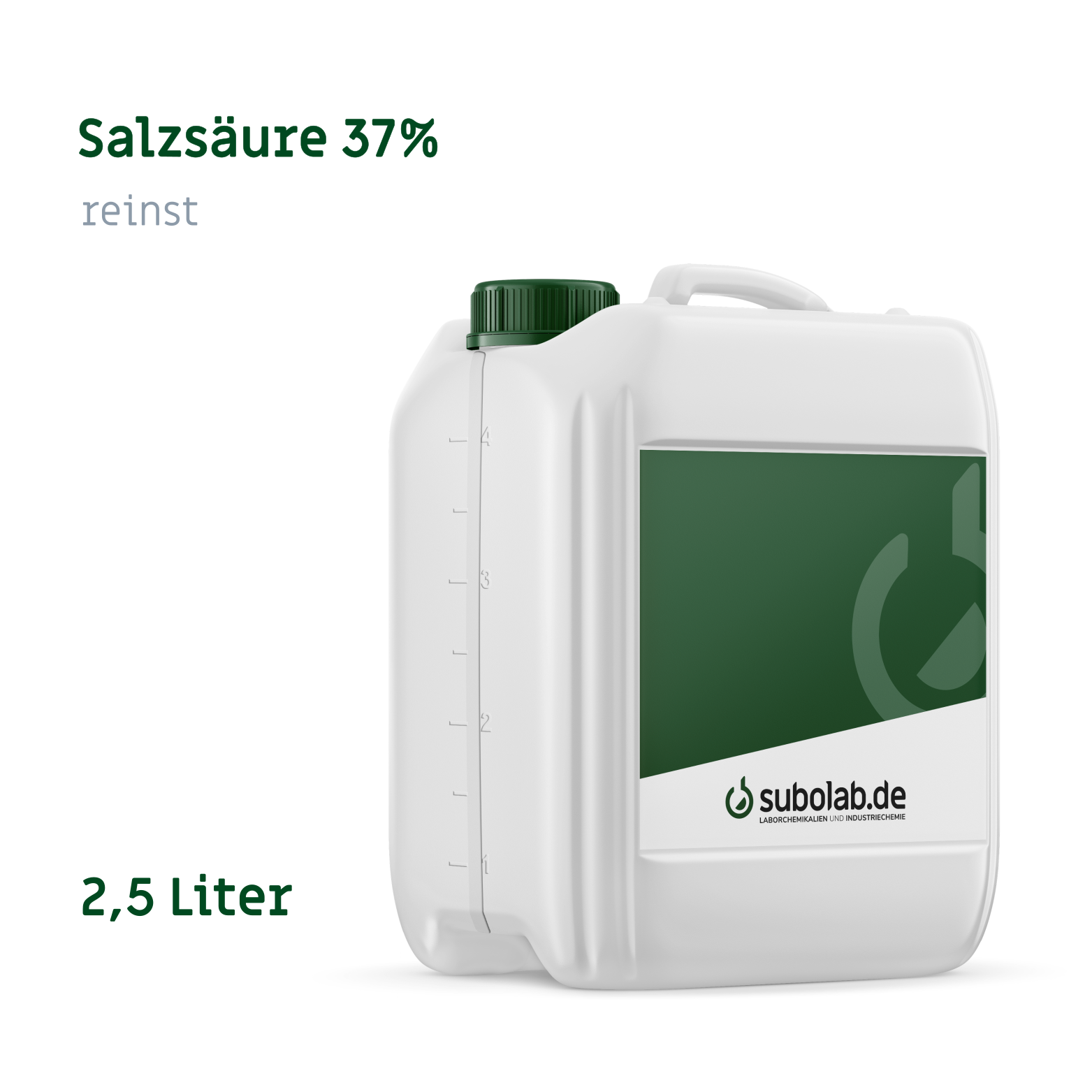 Bild von Salzsäure 37% reinst (2,5 Liter)