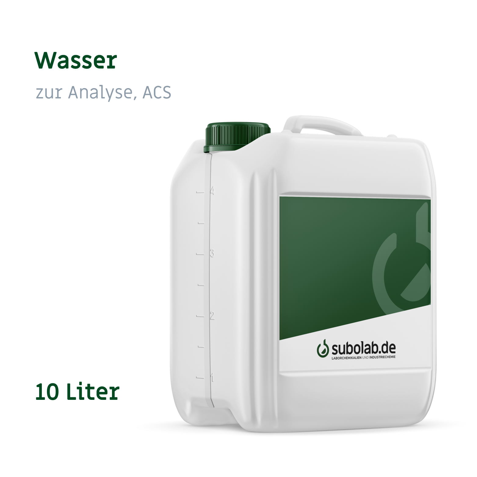 Bild von Wasser zur Analyse, ACS (10 Liter)