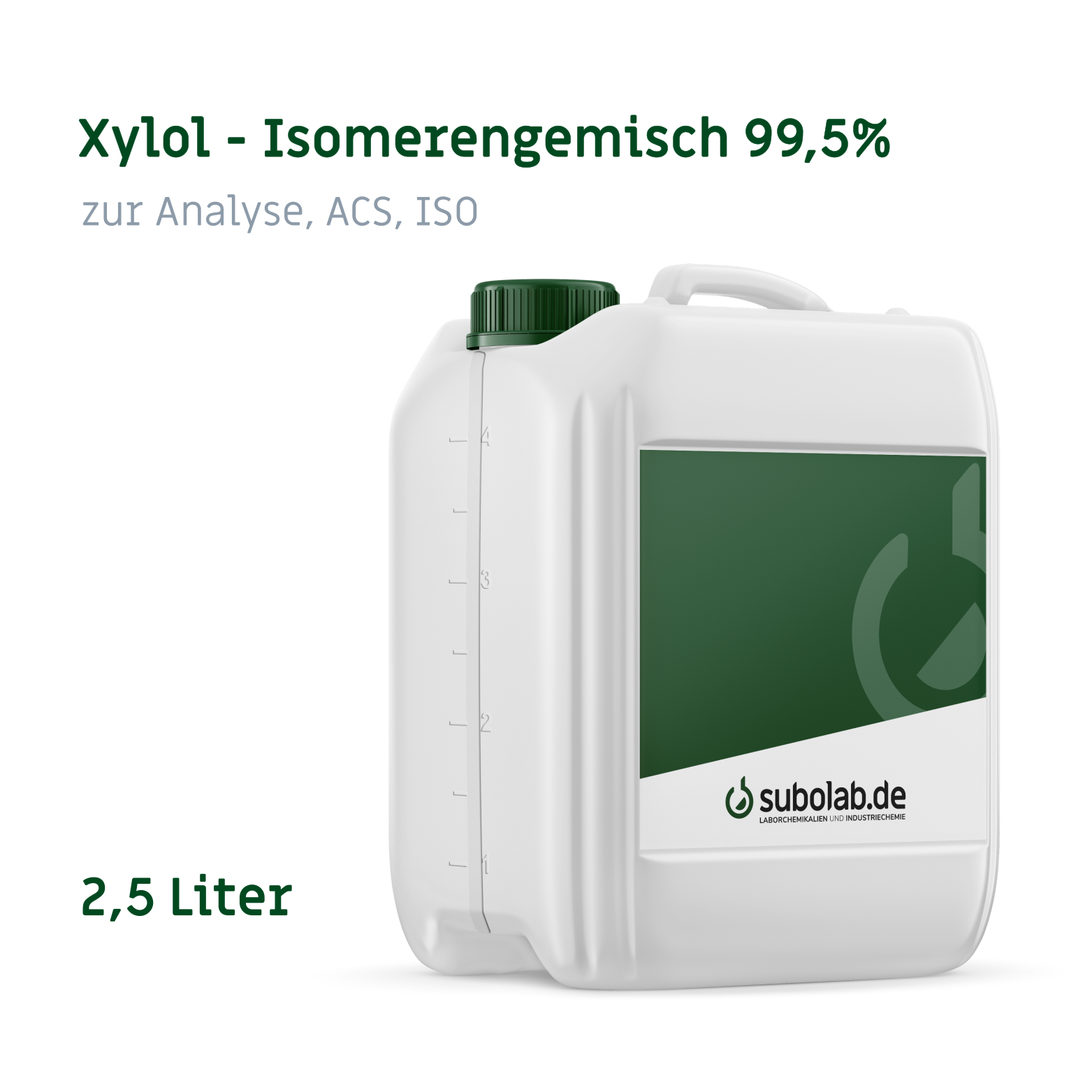 Bild von Xylol - Isomerengemisch 99,5% zur Analyse, ACS, ISO (2,5 Liter)