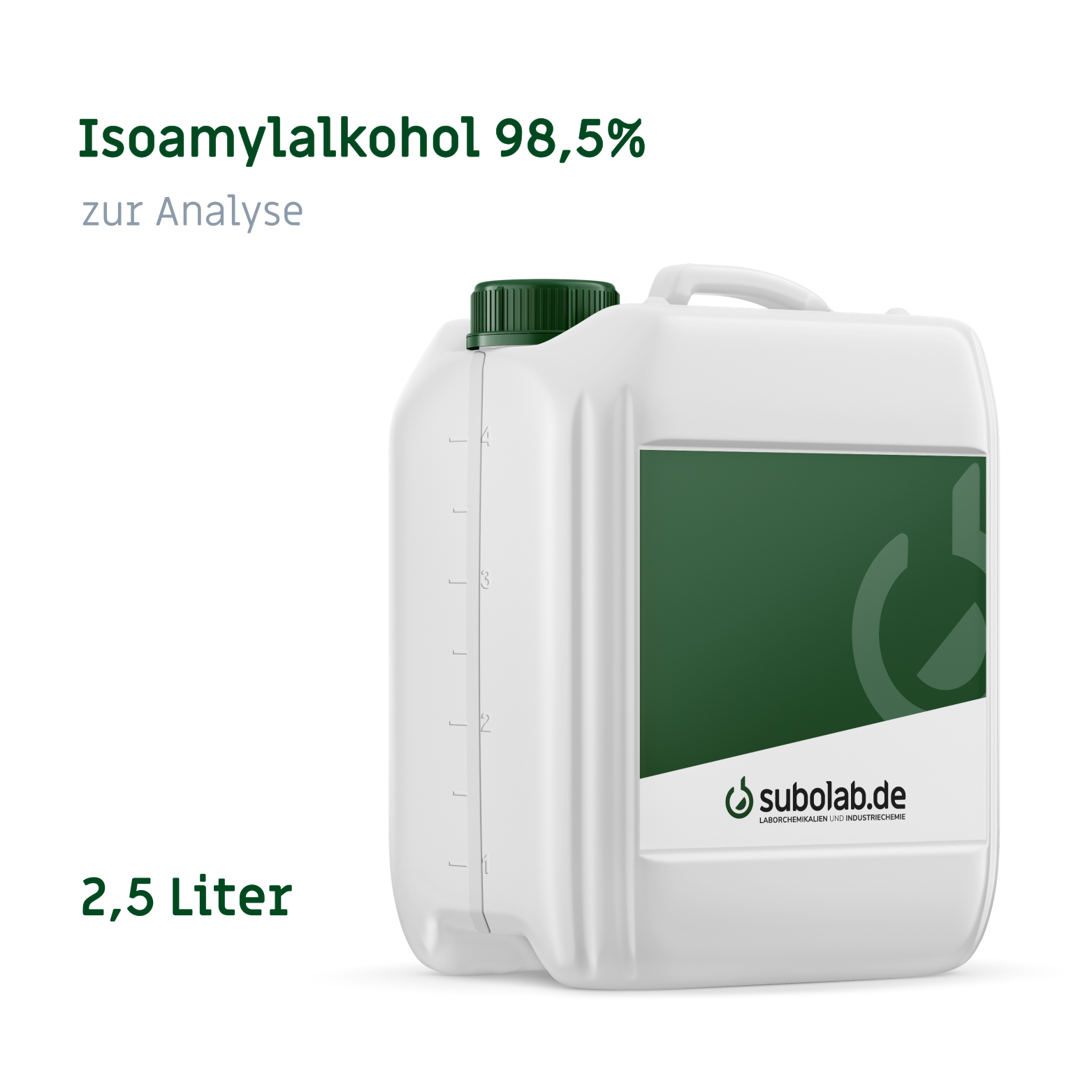 Bild von Isoamylalkohol 98,5% zur Analyse (2,5 Liter)