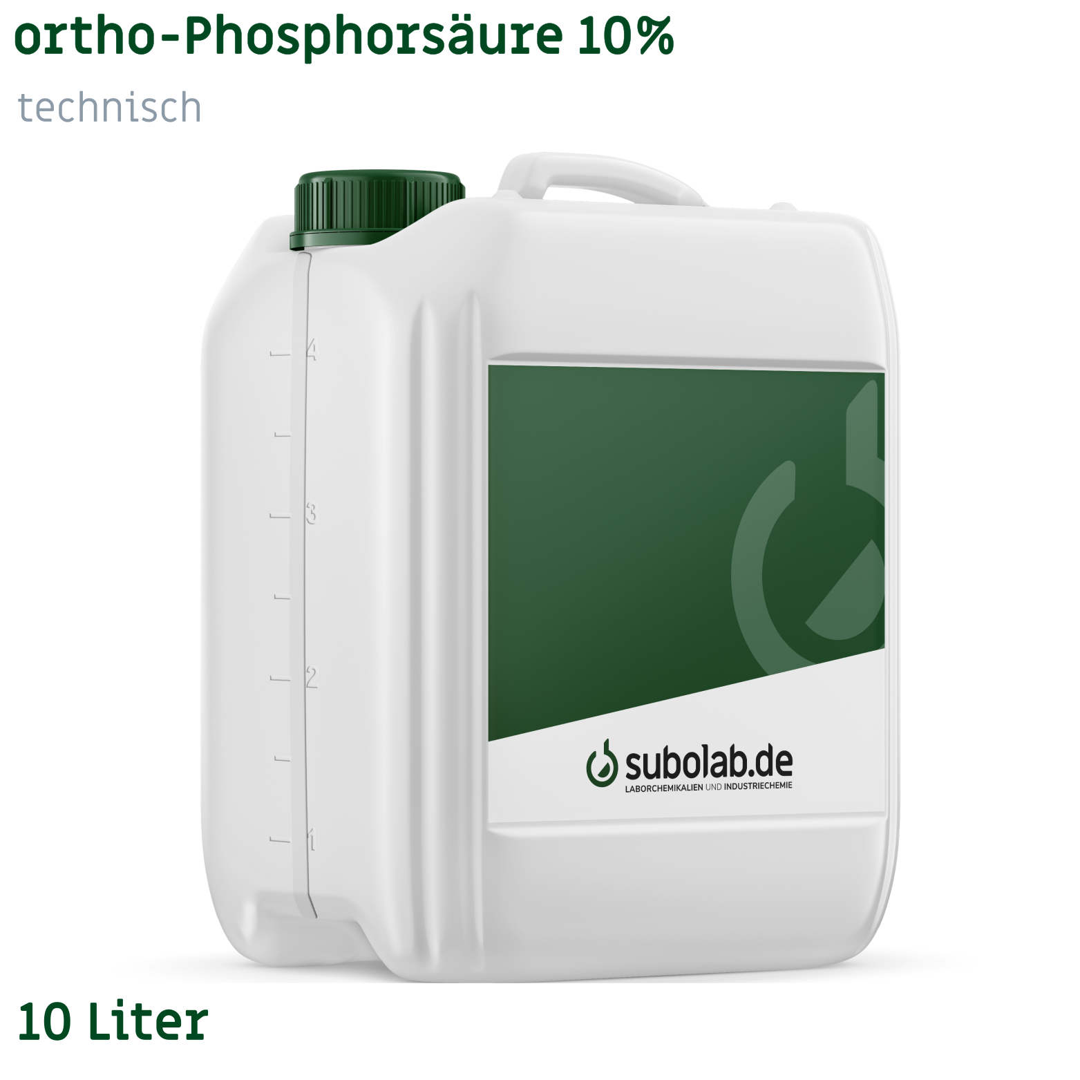 Bild von ortho-Phosphorsäure 10% technisch (10 Liter)