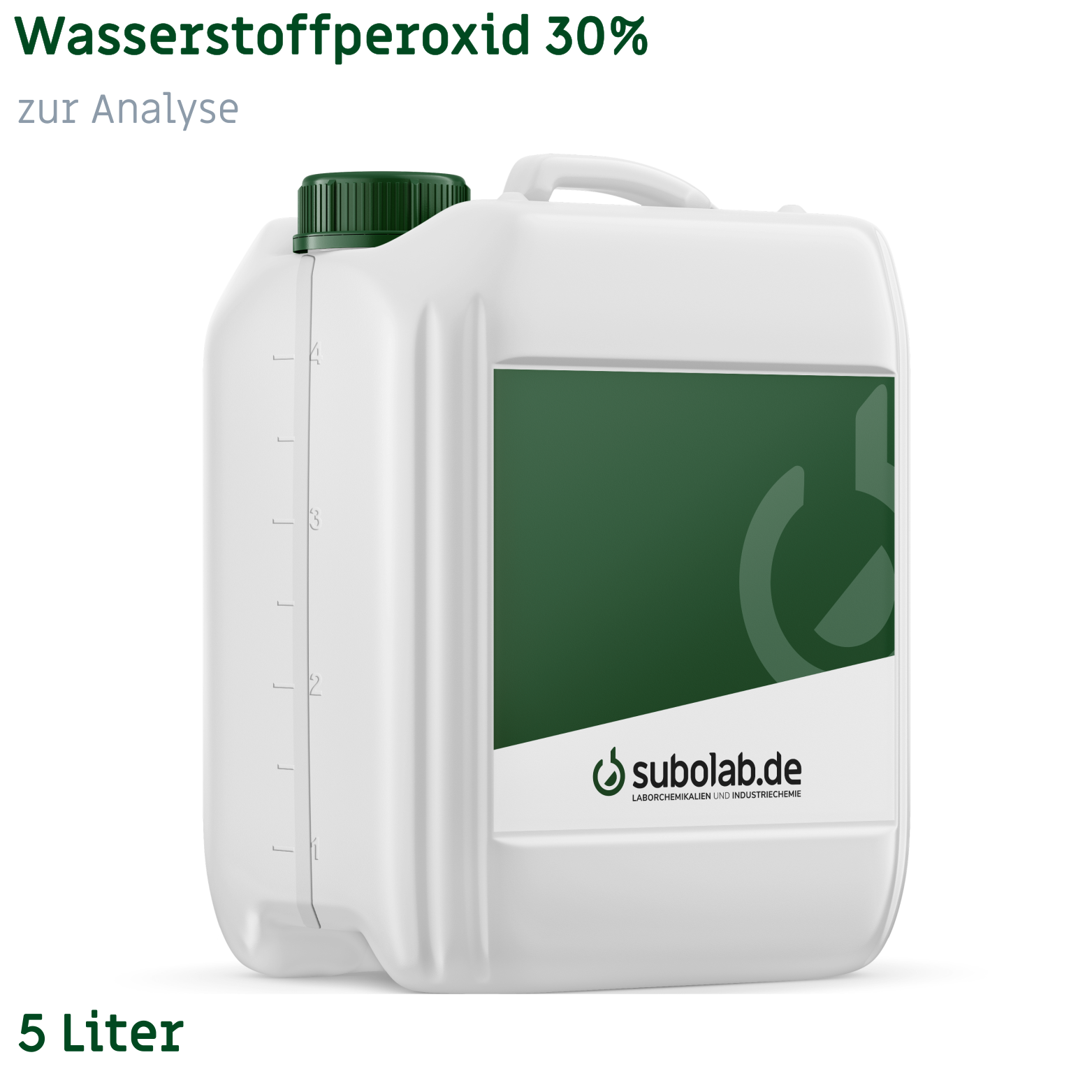 Bild von Wasserstoffperoxid 30% zur Analyse (5 Liter)