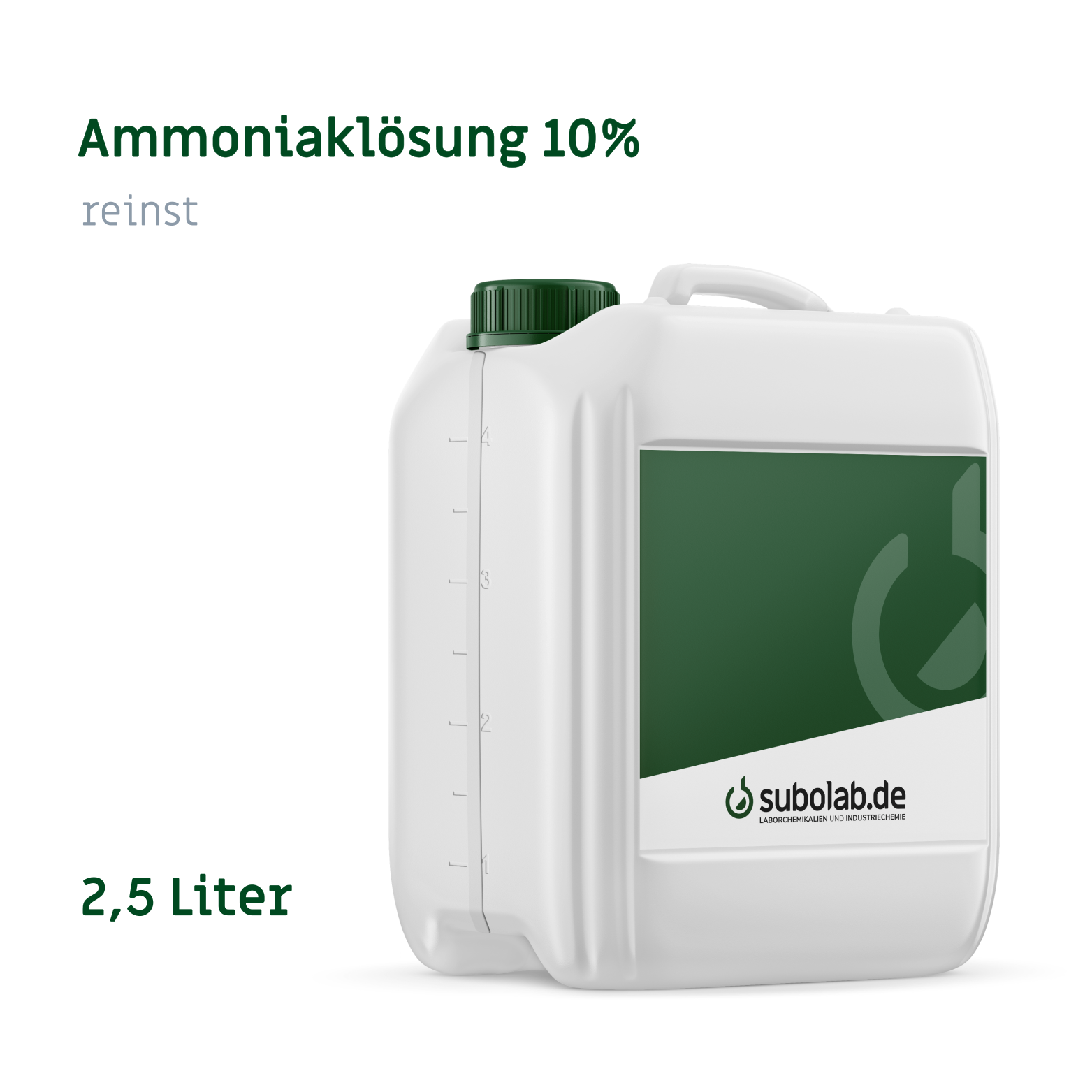 Bild von Ammoniaklösung 10% reinst (2,5 Liter)