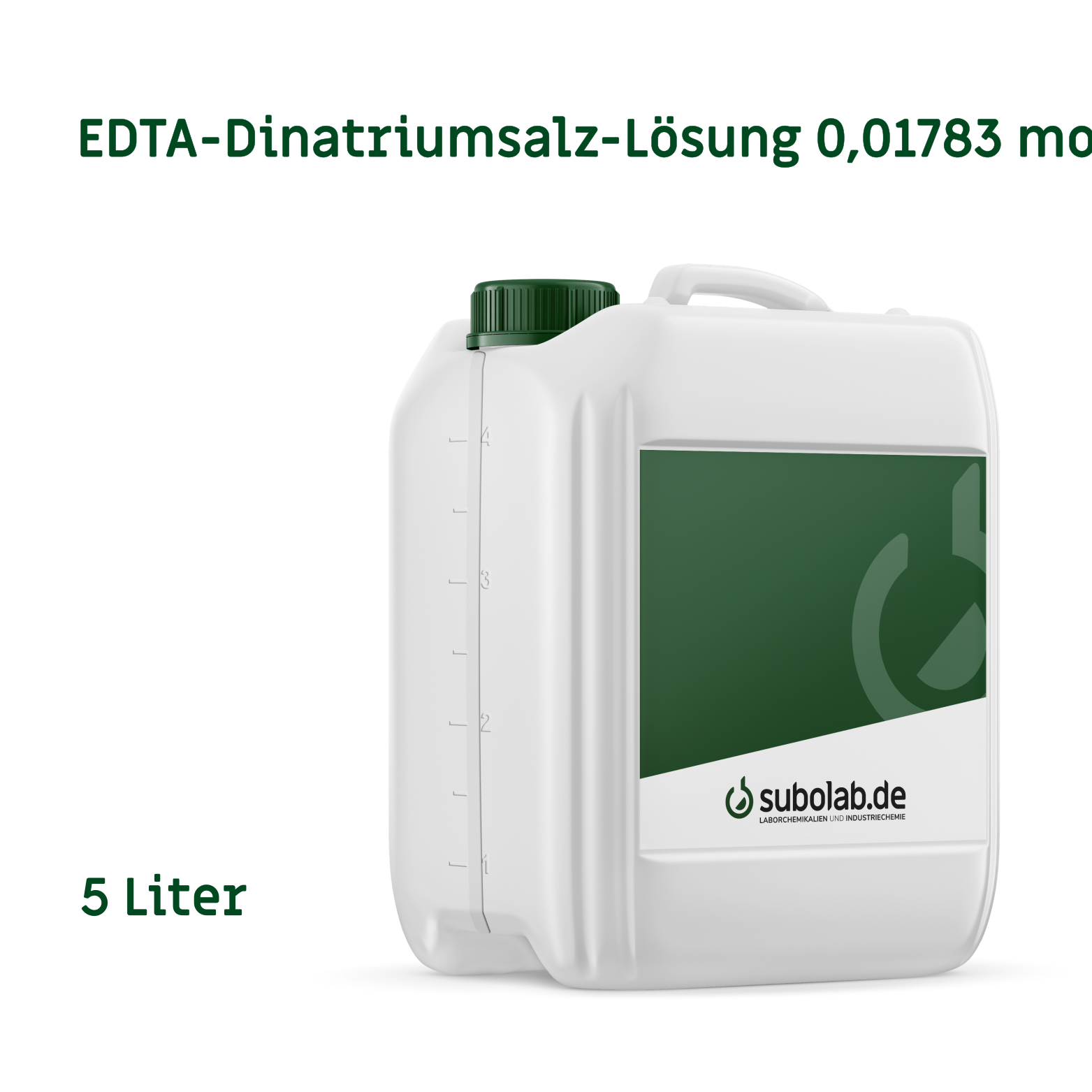 Bild von EDTA - Dinatriumsalz - Lösung 0,01783 mol/L (5 Liter)