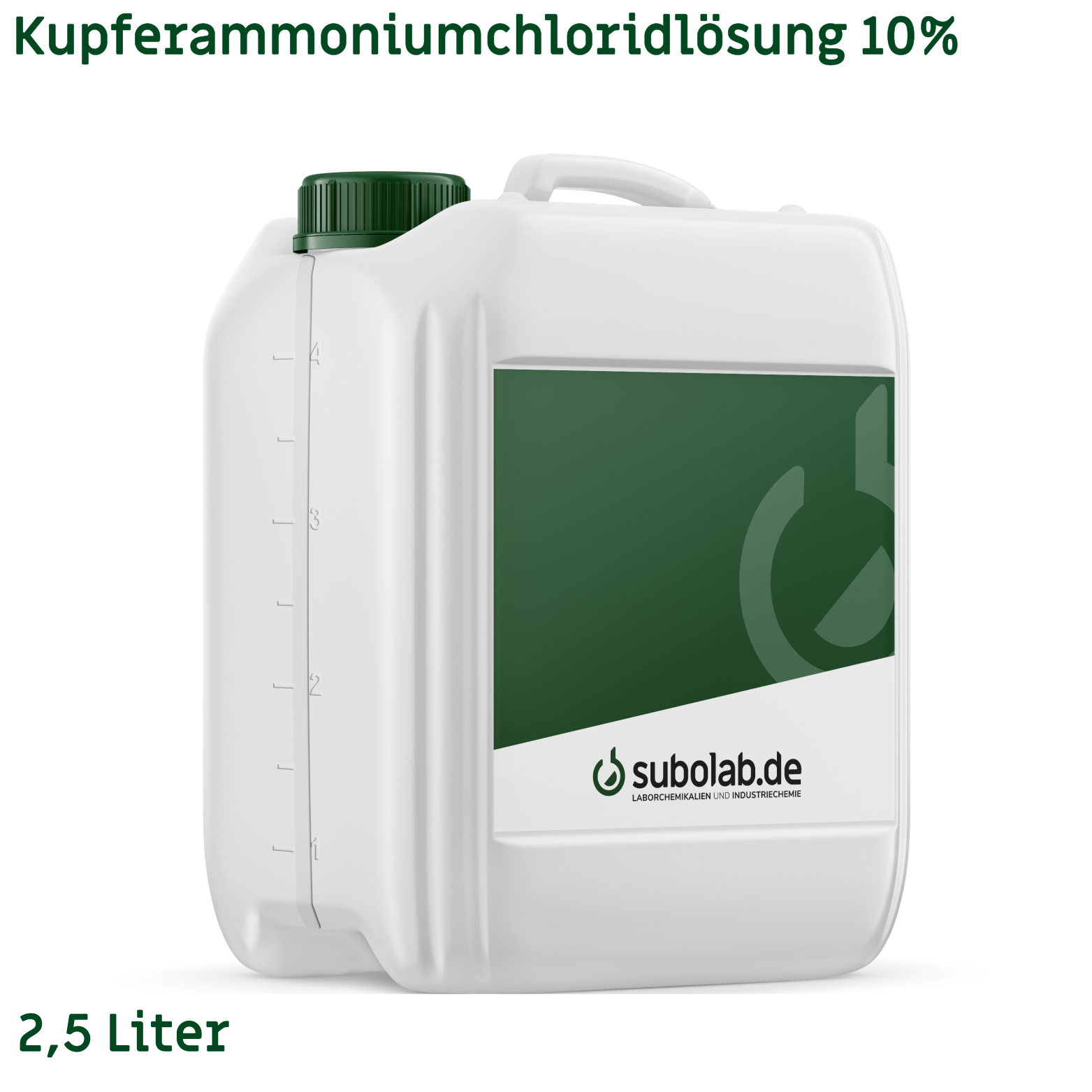 Bild von Kupferammoniumchloridlösung 10% (2,5 Liter)