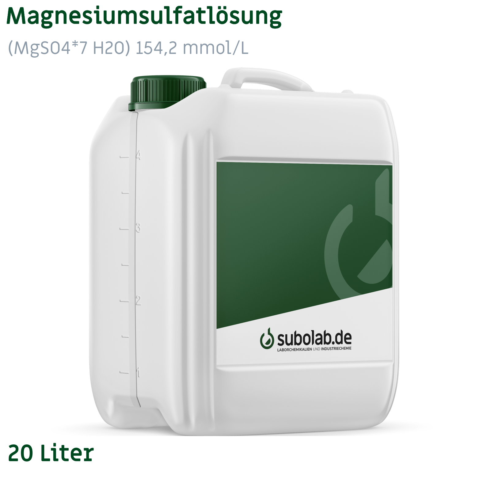 Bild von Magnesiumsulfatlösung (MgSO4*7 H2O) 154,2 mmol/L (20 Liter)