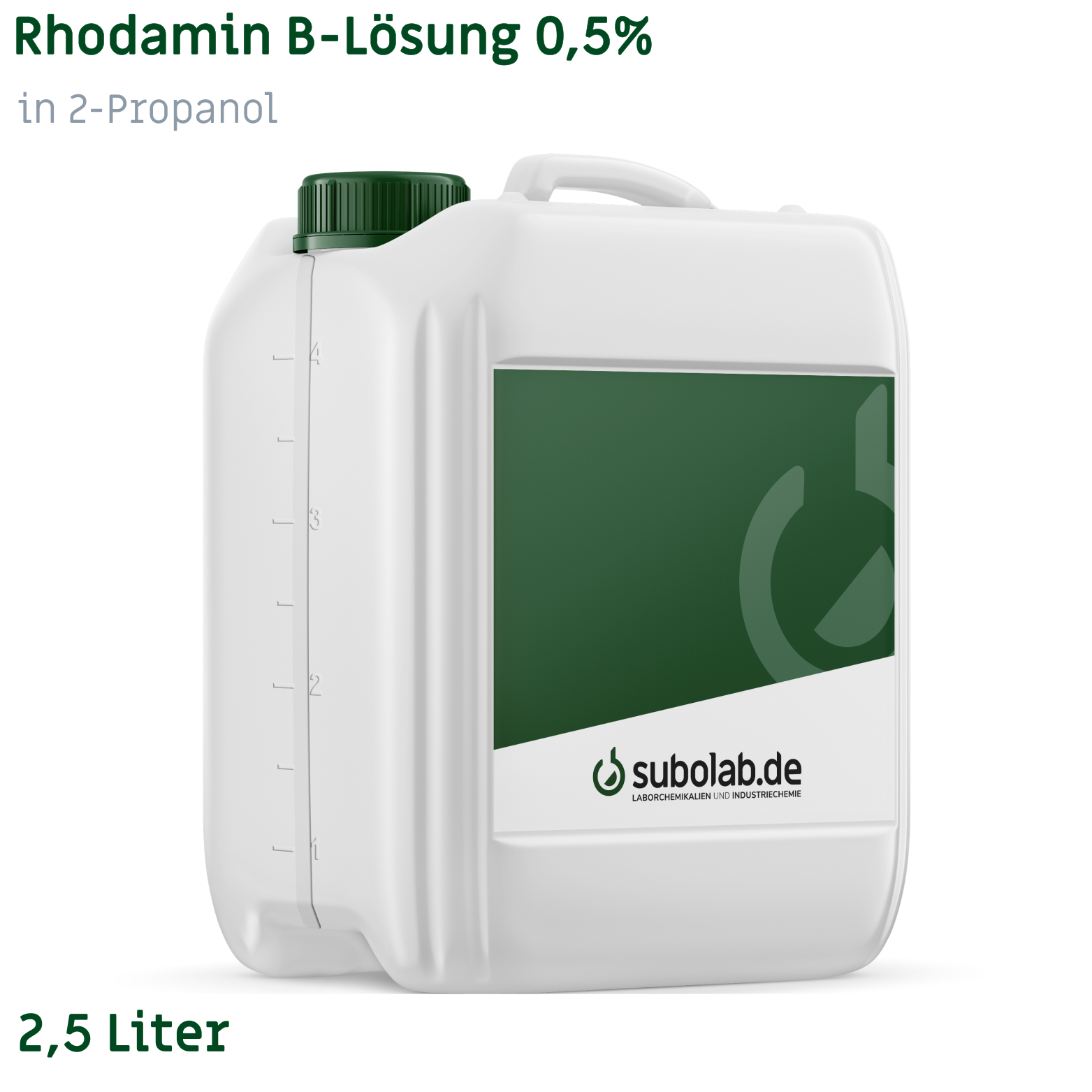 Bild von Rhodamin B-Lösung 0,5% in 2-Propanol (2,5 Liter)