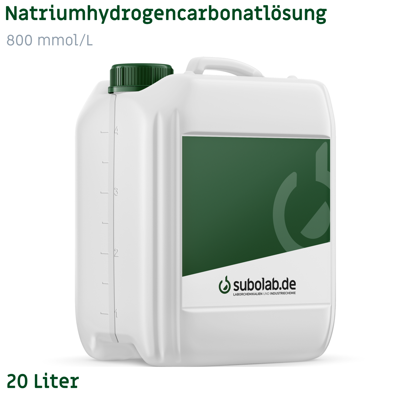 Bild von Natriumhydrogencarbonatlösung 800 mmol/L (20 Liter)