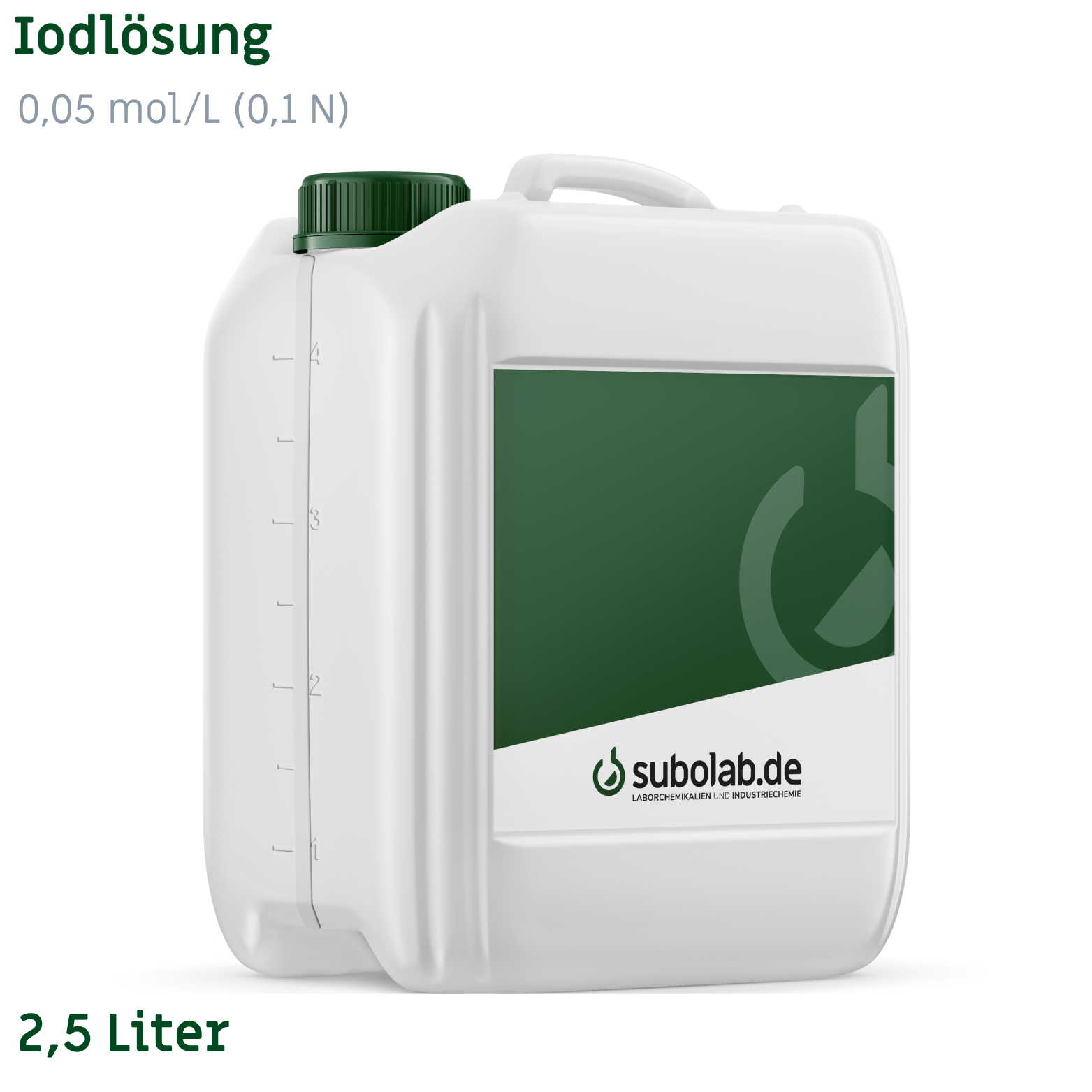 Bild von Iodlösung 0,05 mol/L (0,1 N) (2,5 Liter)