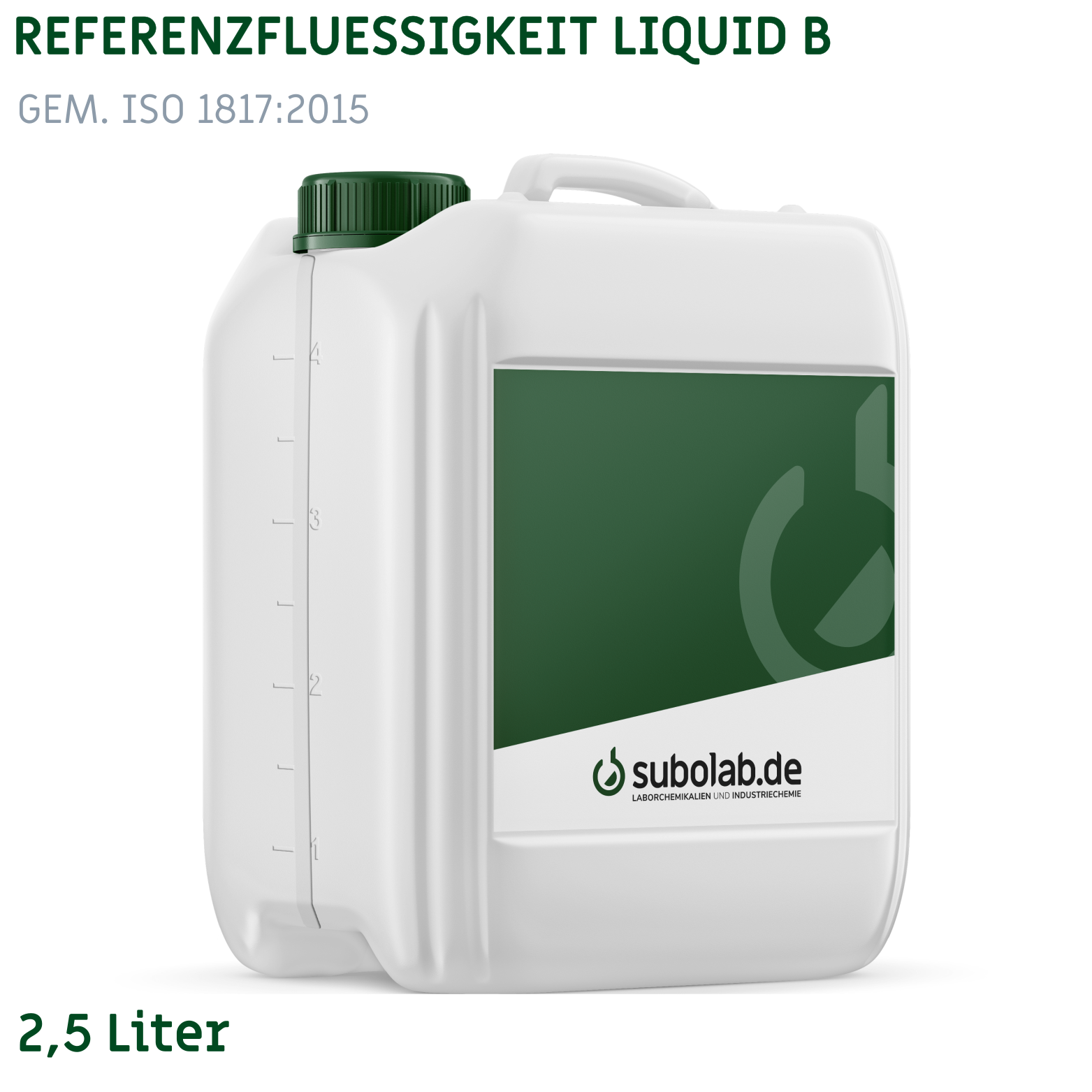 Bild von REFERENZFLUESSIGKEIT LIQUID B GEM. ASTM D471, GEM. ISO 1817:2015 (2,5 Liter)