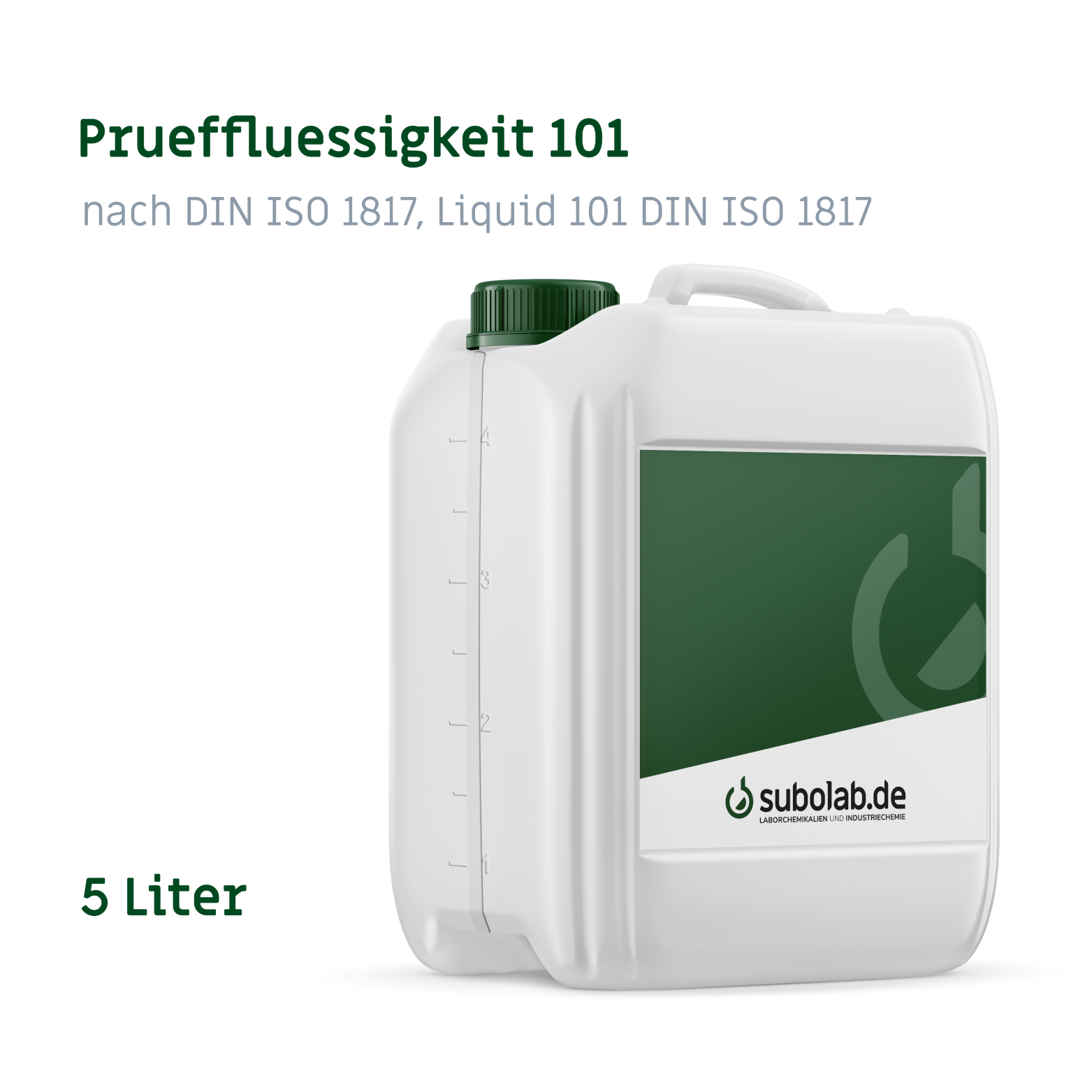 Bild von Prueffluessigkeit 101 nach DIN ISO 1817, Liquid 101 DIN ISO 1817 (5 Liter)
