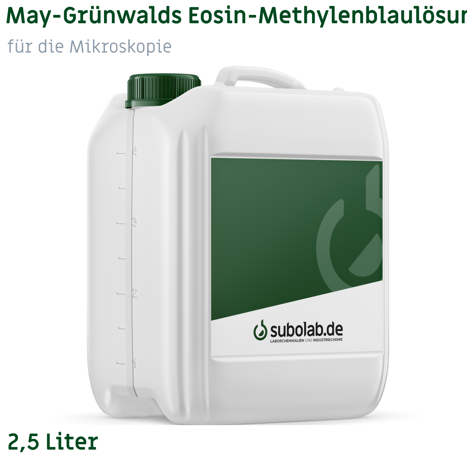 Bild von May-Grünwalds Eosin-Methylenblaulösung modifiziert für die Mikroskopie (2,5 Liter)