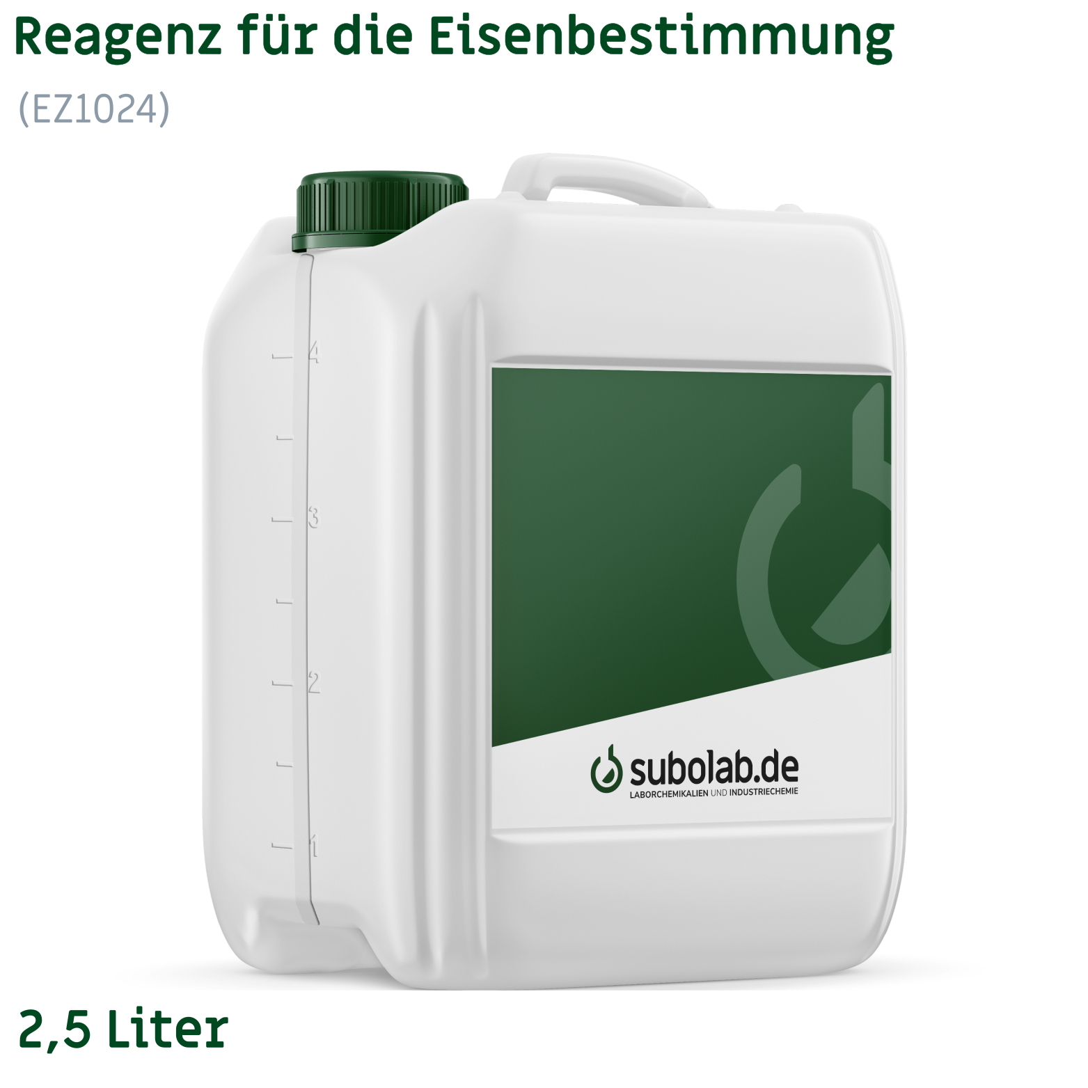 Bild von Reagenz für die Eisenbestimmung (EZ1024) (2,5 Liter)