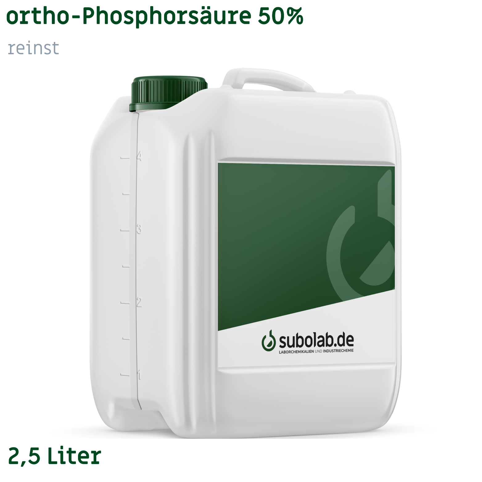 Bild von ortho-Phosphorsäure 50% reinst (2,5 Liter)