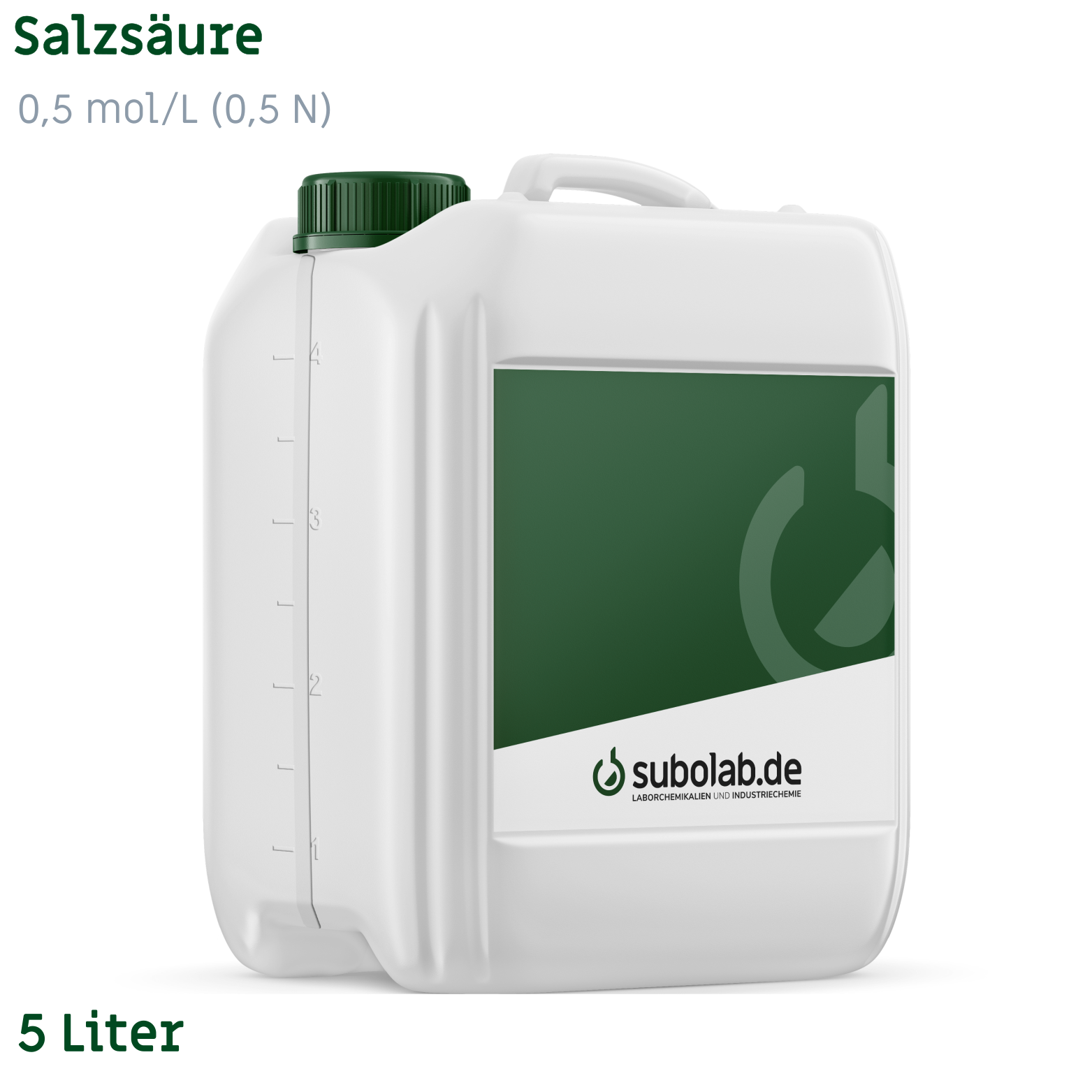 Bild von Salzsäure 0,5 mol/L (0,5 N) (5 Liter)