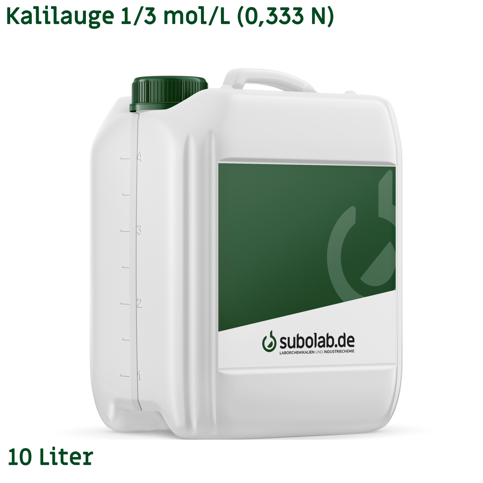 Bild von Kalilauge 1/3 mol/L (0,333 N) (10 Liter)