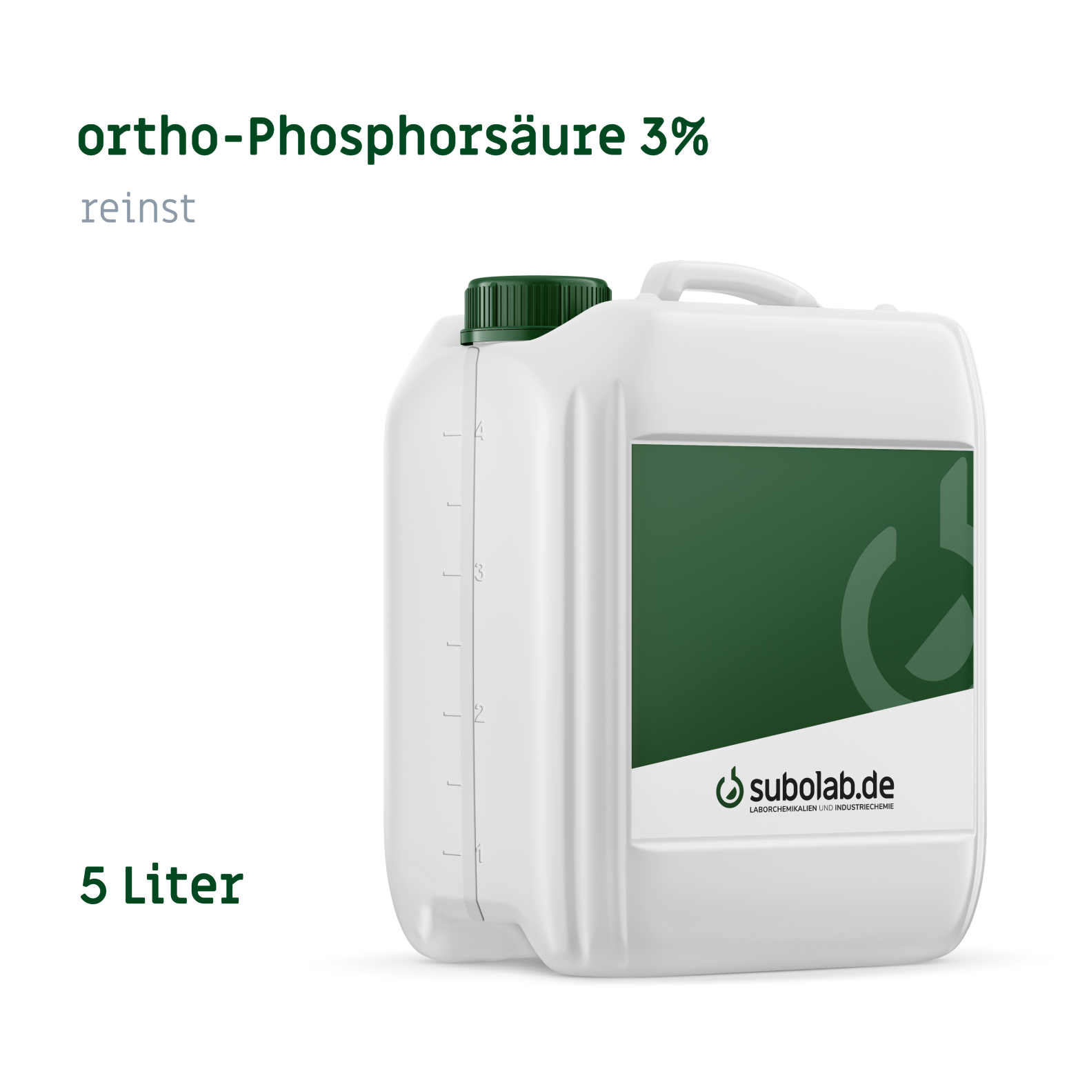 Bild von ortho-Phosphorsäure 3% reinst (5 Liter)
