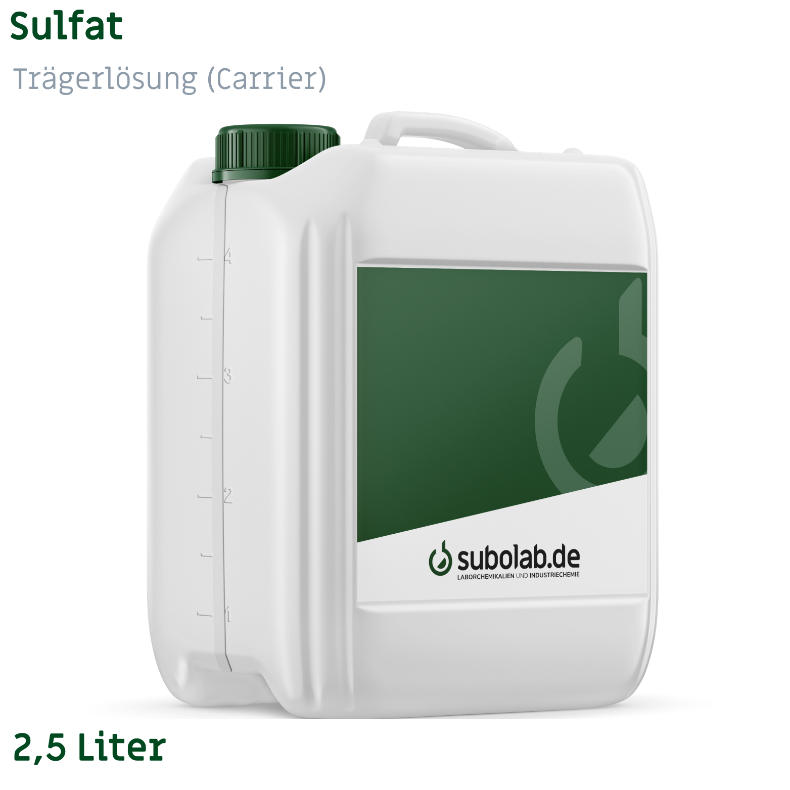 Bild von Sulfat - Trägerlösung (Carrier) (2,5 Liter)