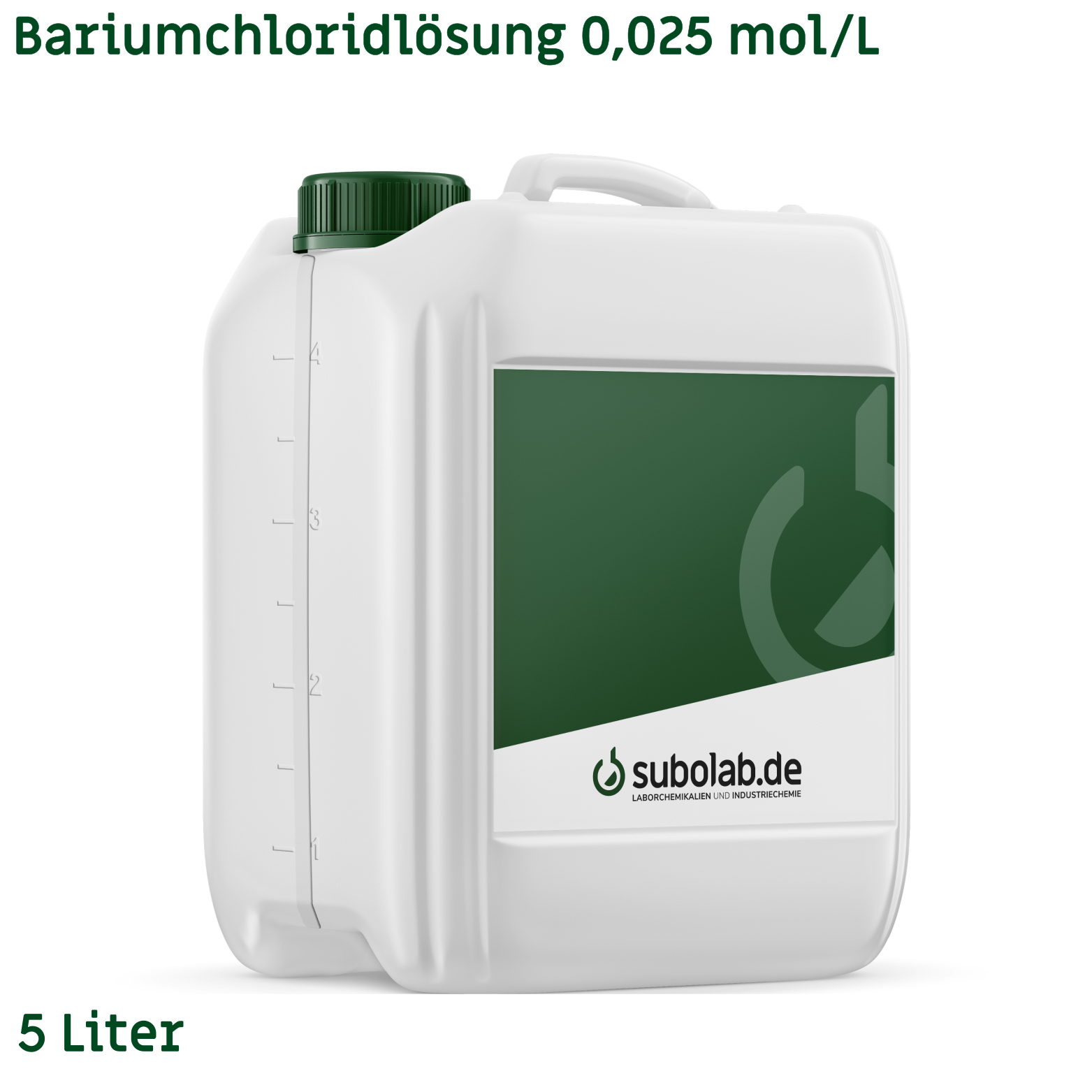 Bild von Bariumchloridlösung 0,025 mol/L (5 Liter)