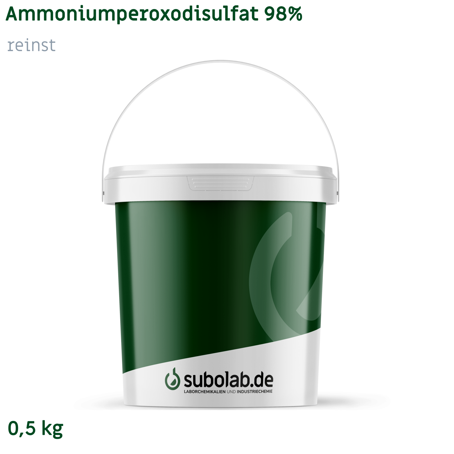 Bild von Ammoniumperoxodisulfat 98% reinst (0,5 kg)