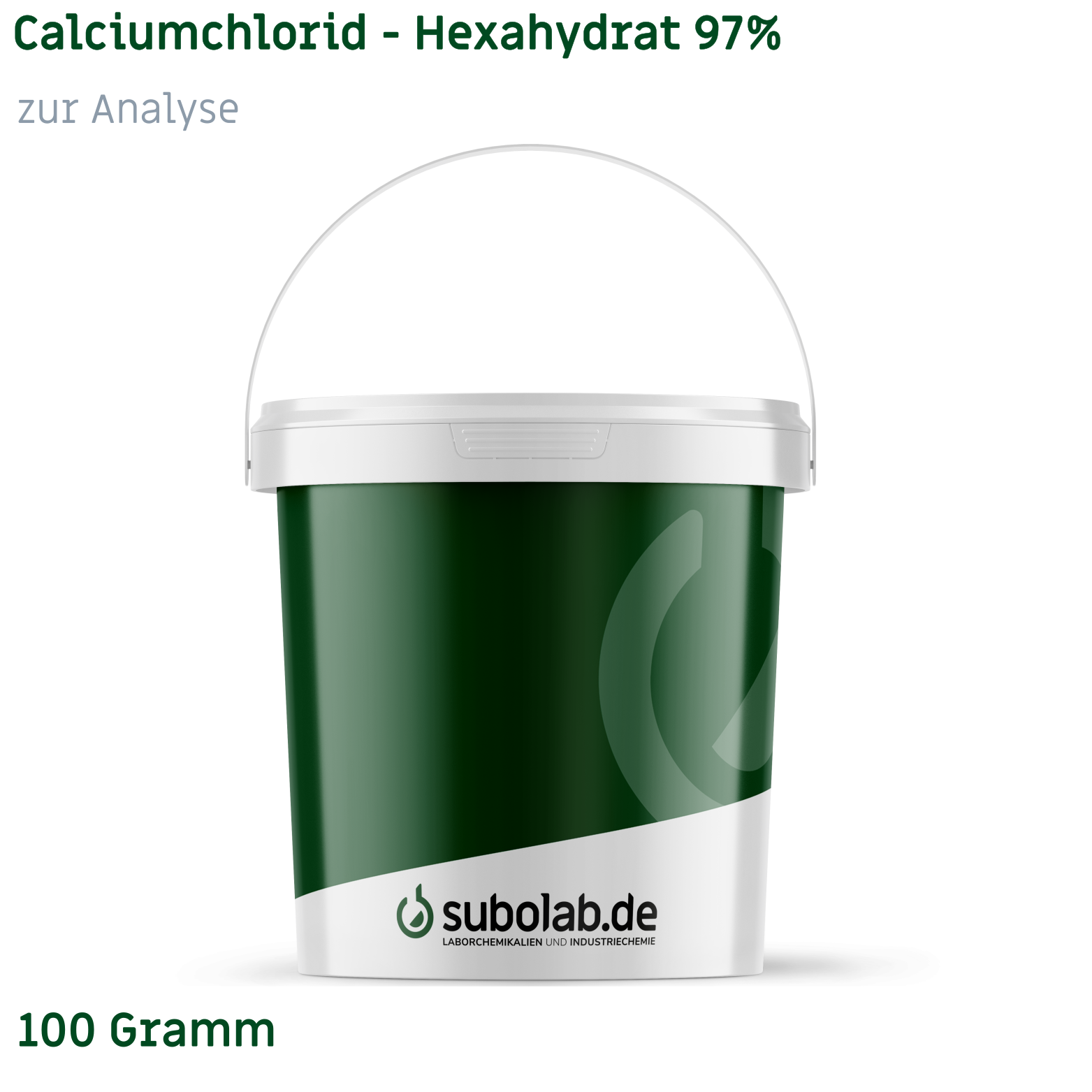 Bild von Calciumchlorid - Hexahydrat 97% zur Analyse (100 Gramm)