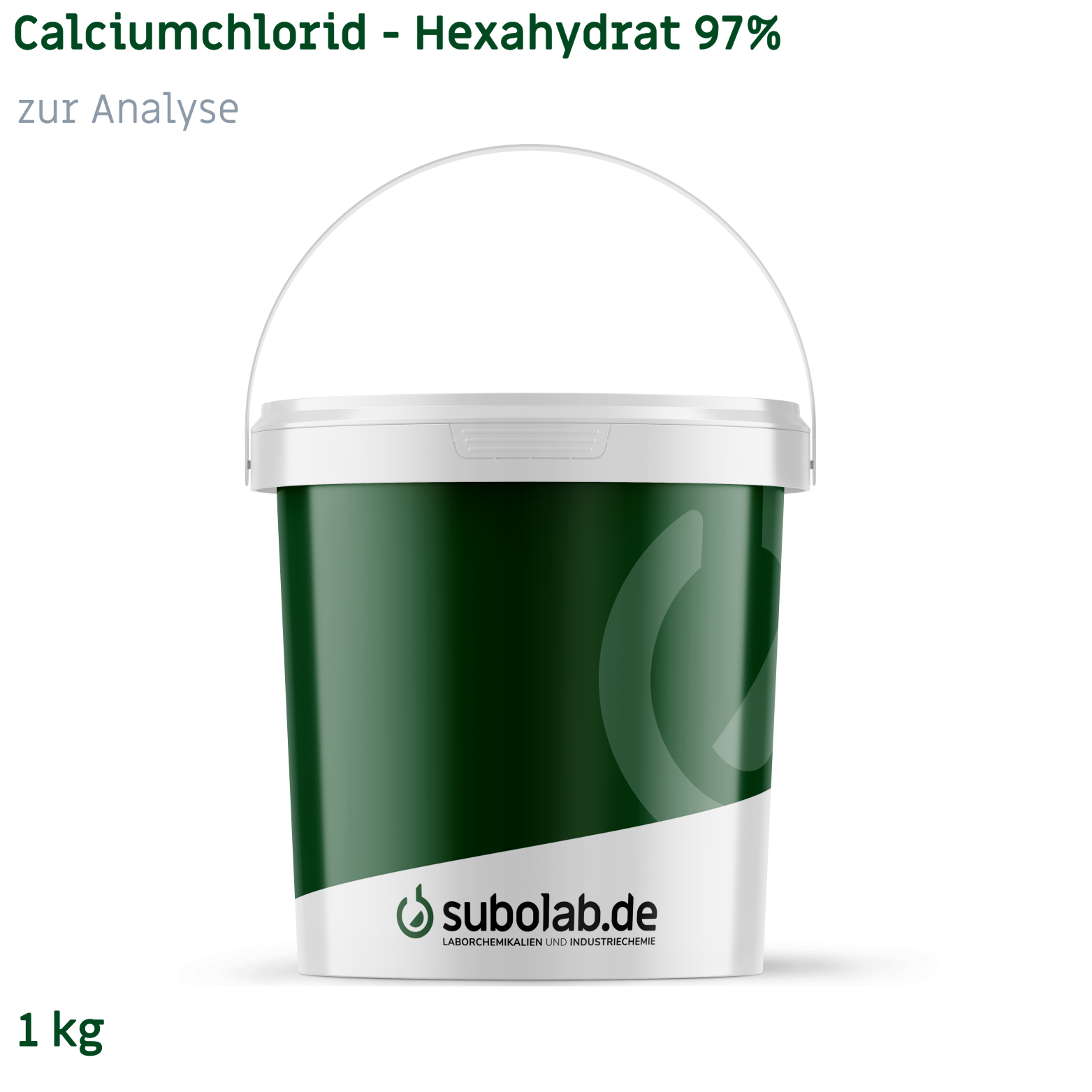 Bild von Calciumchlorid - Hexahydrat 97% zur Analyse (1 kg)