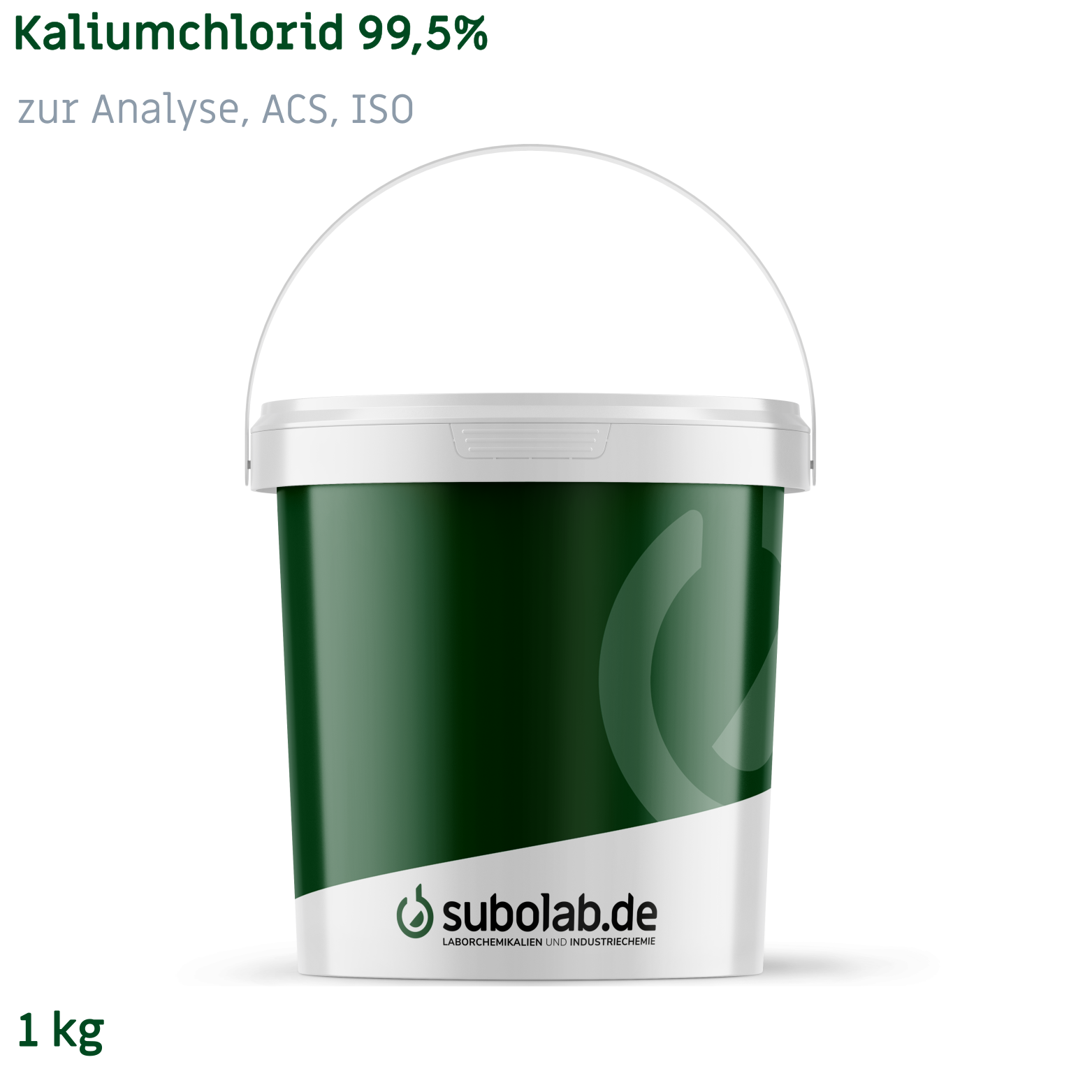 Bild von Kaliumchlorid 99,5% zur Analyse, ACS, ISO (1 kg)