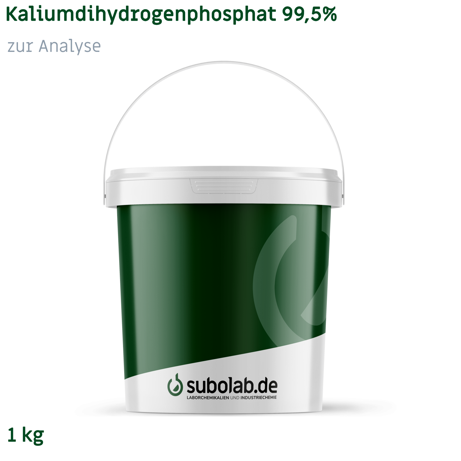 Bild von Kaliumdihydrogenphosphat 99,5% zur Analyse (1 kg)