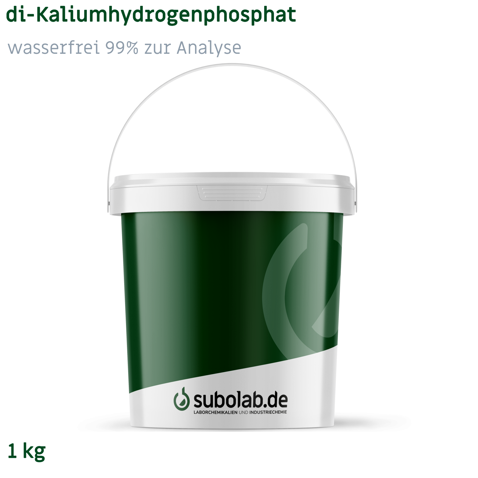 Bild von di-Kaliumhydrogenphosphat - wasserfrei 99% zur Analyse (1 kg)