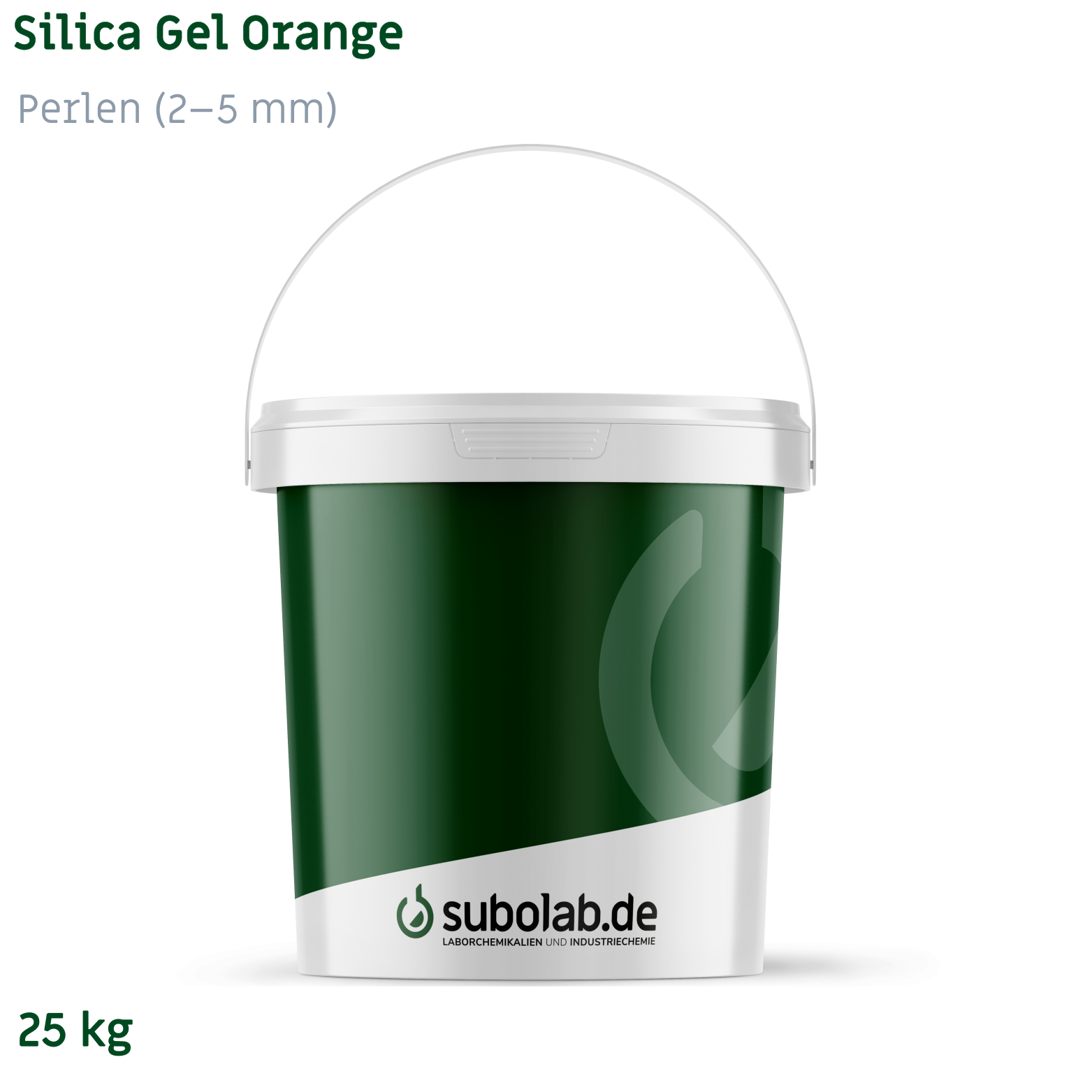 Bild von Silica Gel Orange - Perlen (2 - 5 mm) (25 kg)