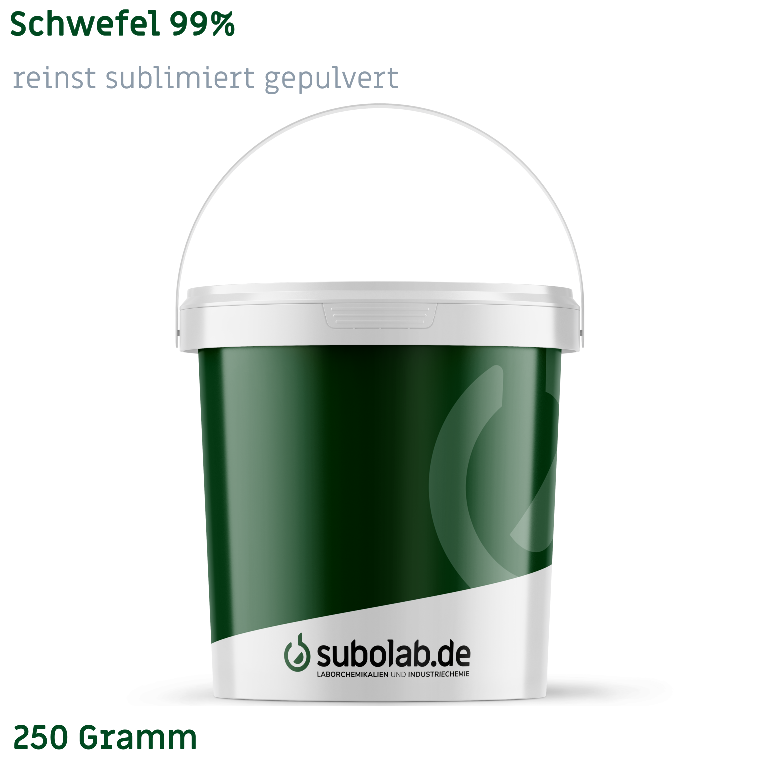 Bild von Schwefel 99% reinst sublimiert gepulvert (250 Gramm)