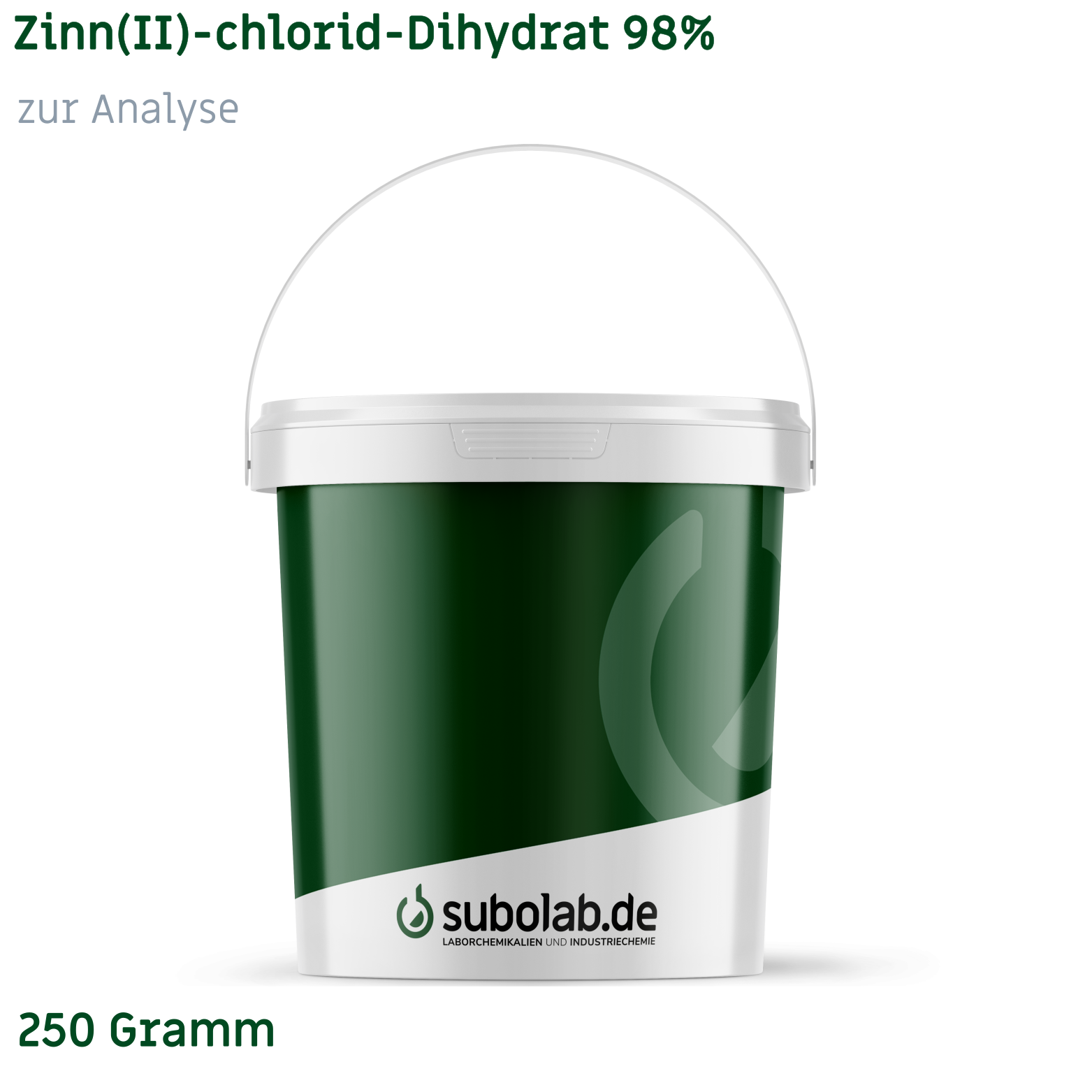 Bild von Zinn(II)-chlorid - Dihydrat 98% zur Analyse (250 Gramm)