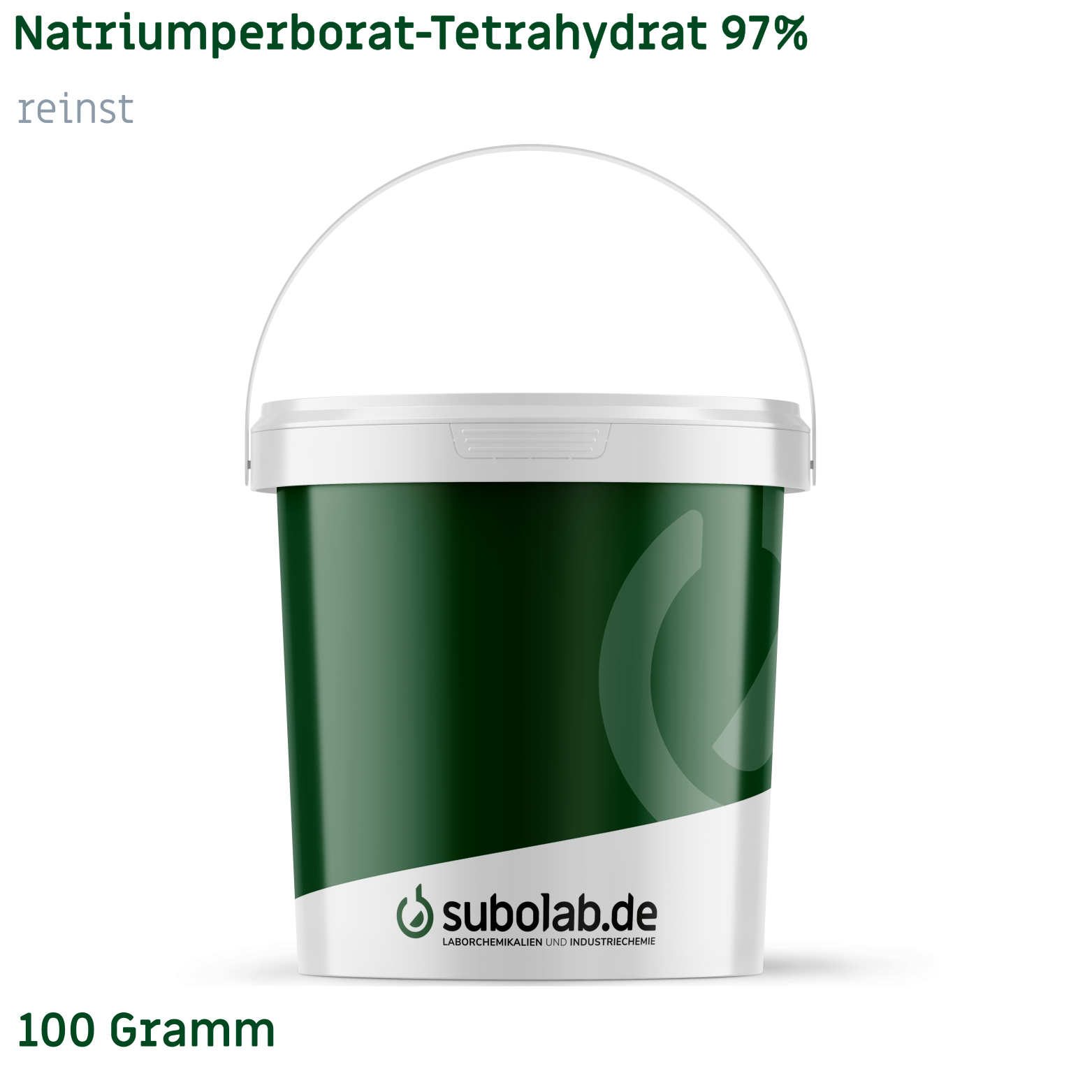 Bild von Natriumperborat - Tetrahydrat 97% reinst (100 Gramm)