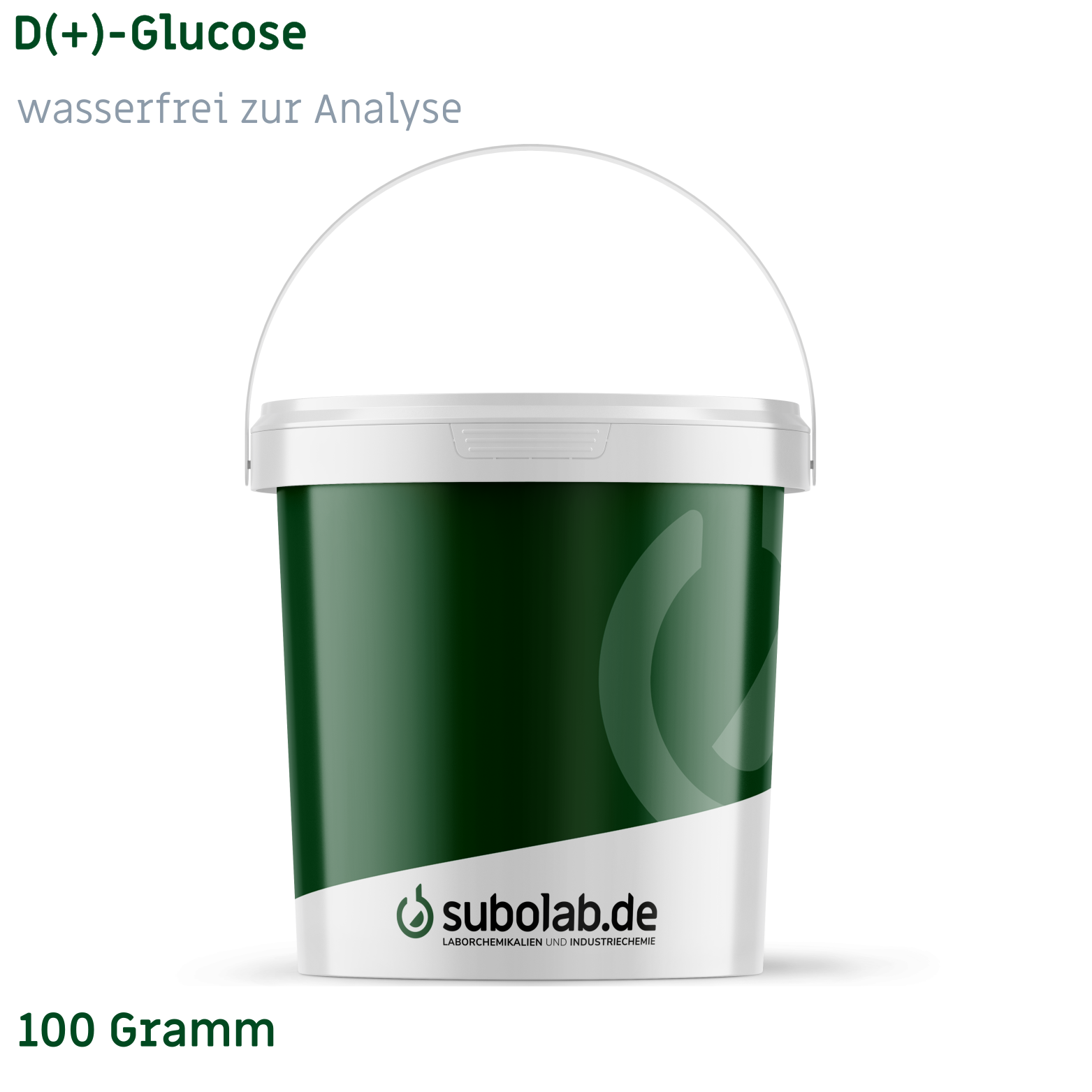 Bild von D(+)-Glucose wasserfrei zur Analyse (100 Gramm)