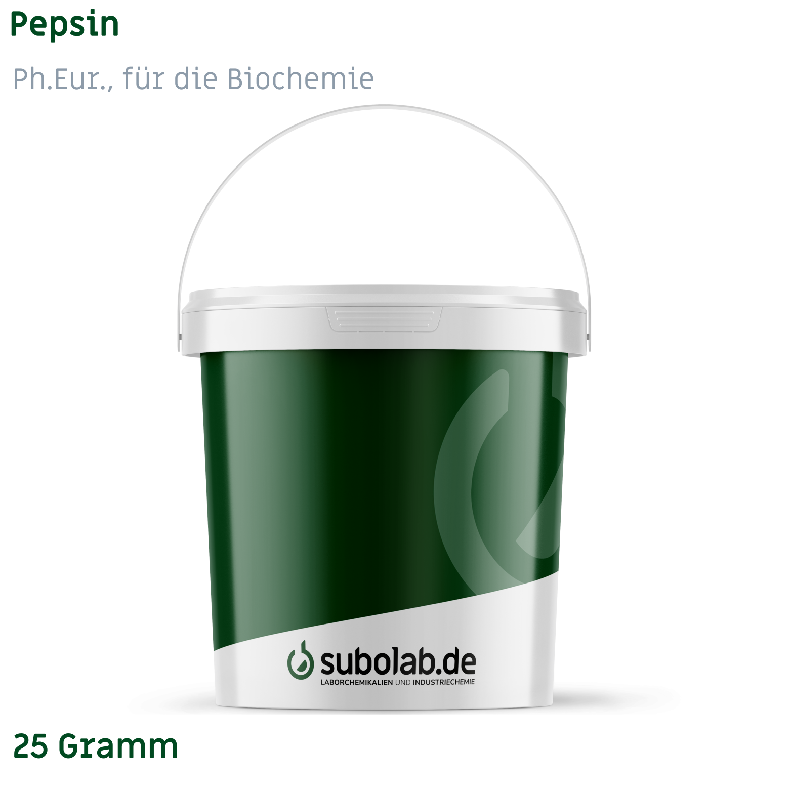 Bild von Pepsin (=0,5 E/mg; Ph.Eur., für die Biochemie) (25 Gramm)