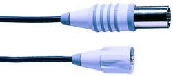 Bild von Stecker-Kabel-Kombination LB 1 A (Elektrodenanschlusskabel), m, Elektrodenbuchse LB u, DIN-Geräteste