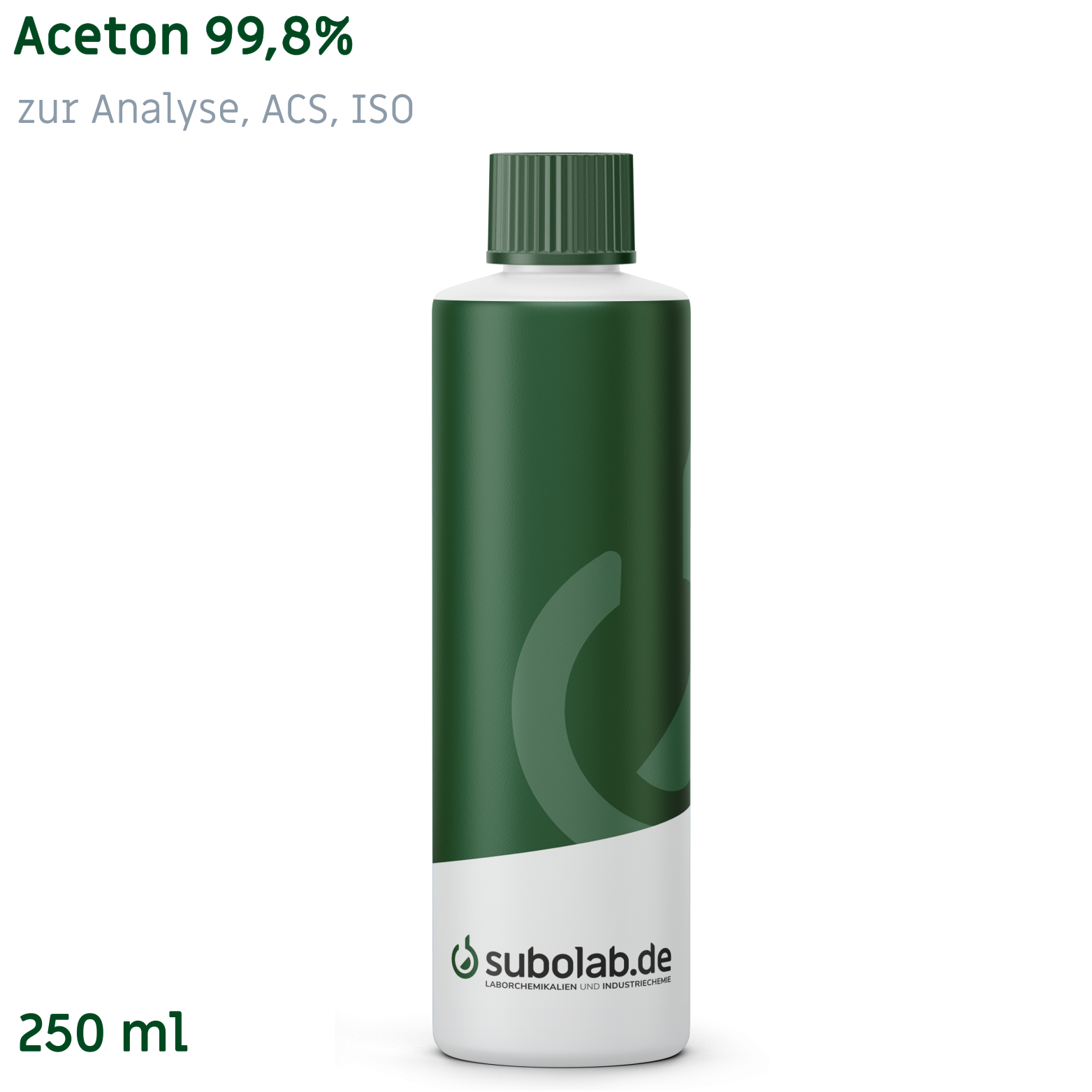 Bild von Aceton 99,8% zur Analyse, ACS, ISO (250 ml)
