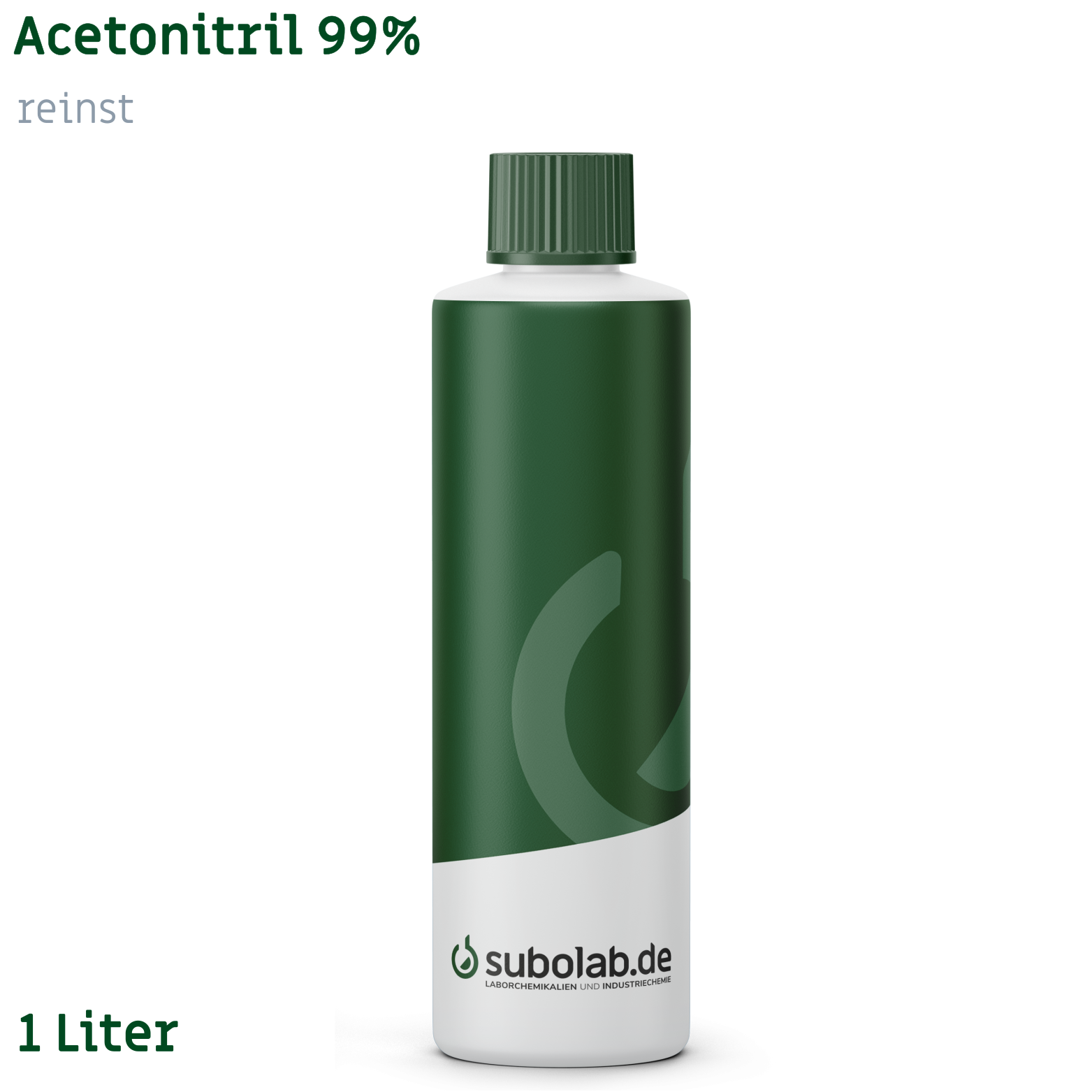 Bild von Acetonitril 99% reinst (1 Liter)
