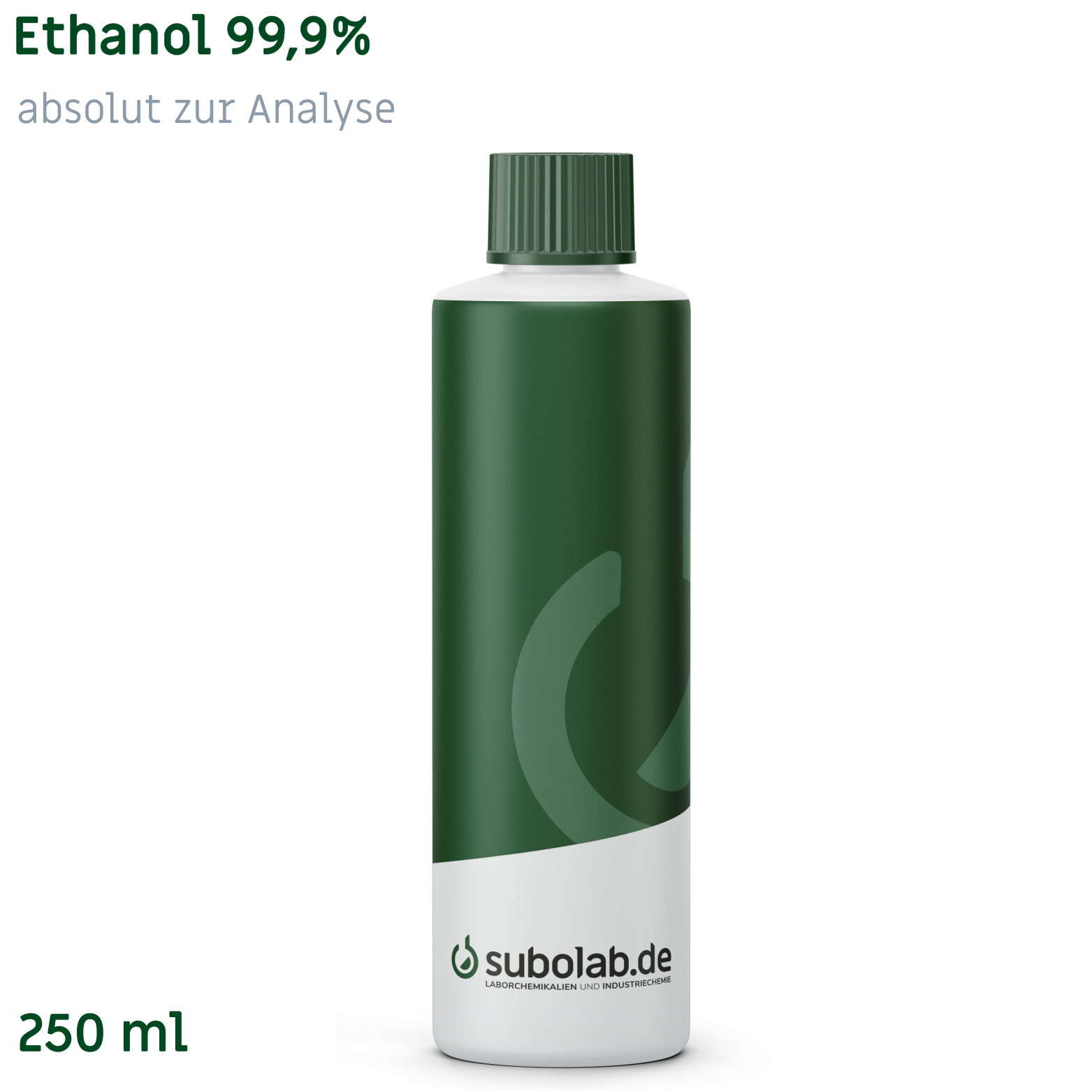 Bild von Ethanol 99,9% absolut zur Analyse (250 ml)