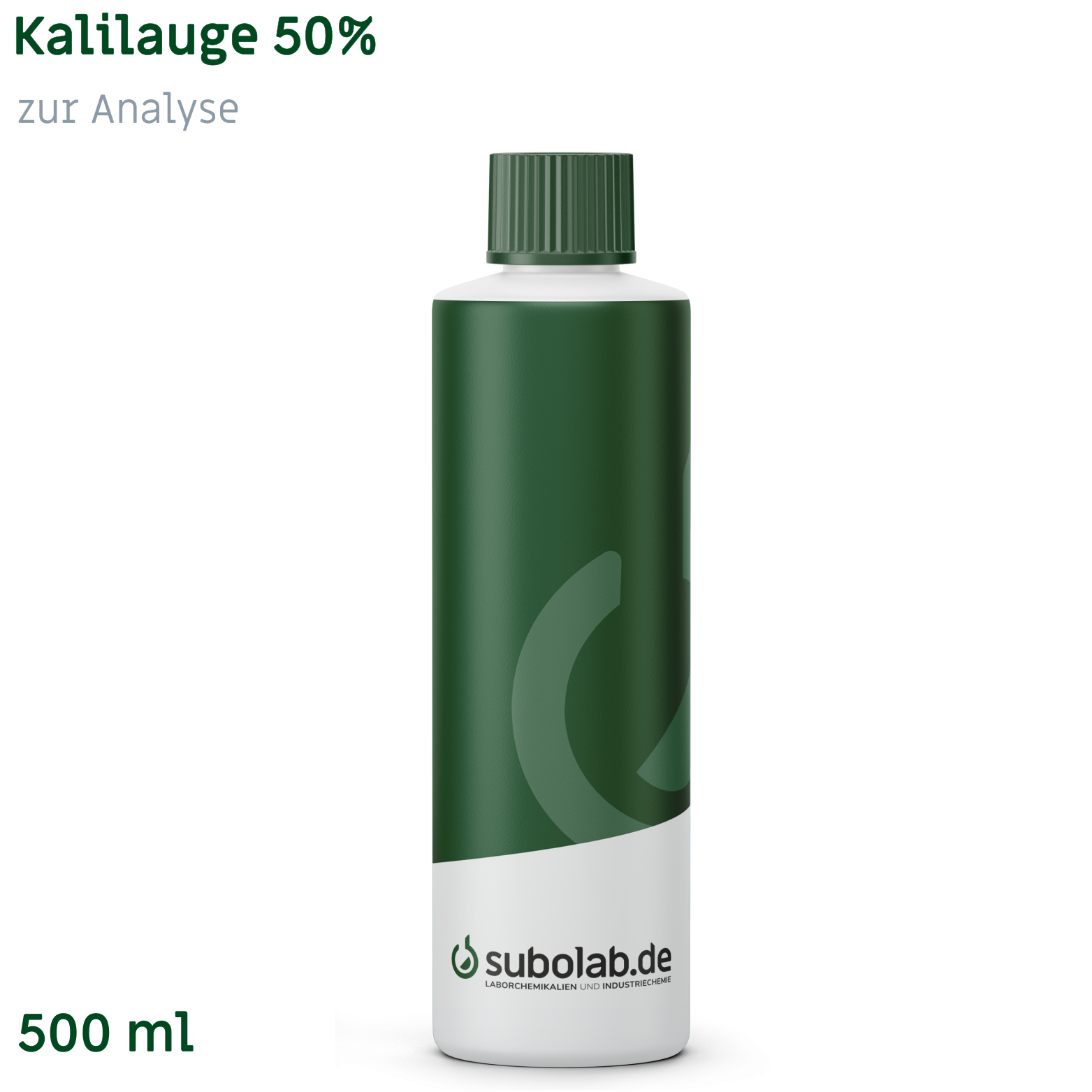 Bild von Kalilauge 50% zur Analyse (500 ml)