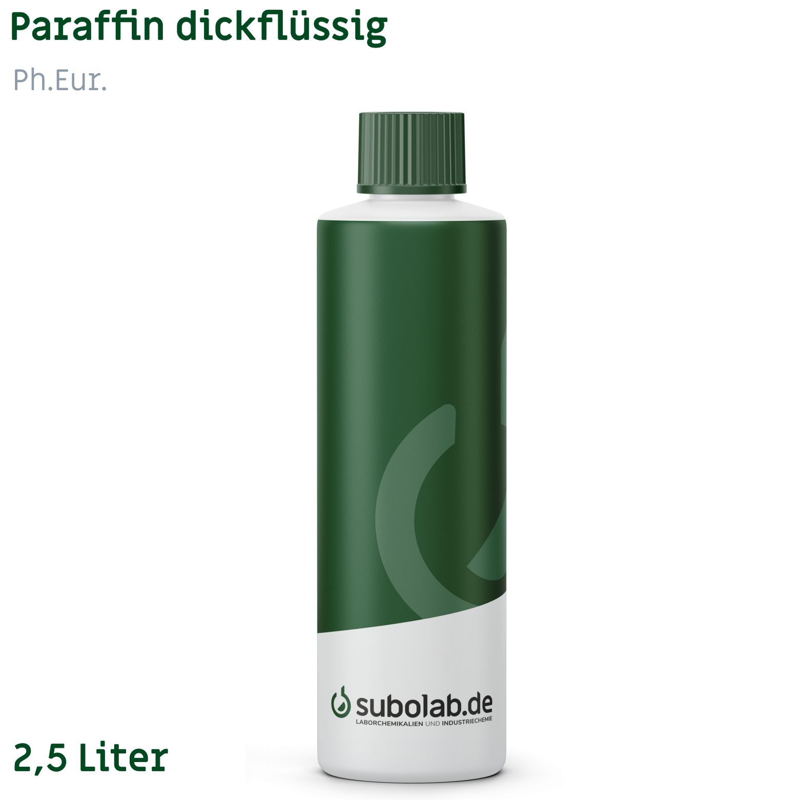 Bild von Paraffin dickflüssig, Ph.Eur. (2,5 Liter)