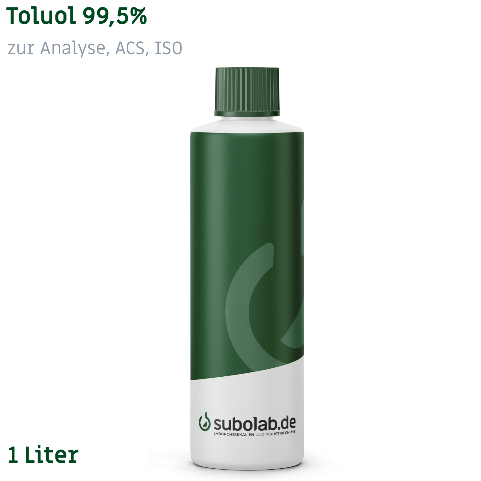 Bild von Toluol 99,5% zur Analyse, ACS, ISO (1 Liter)