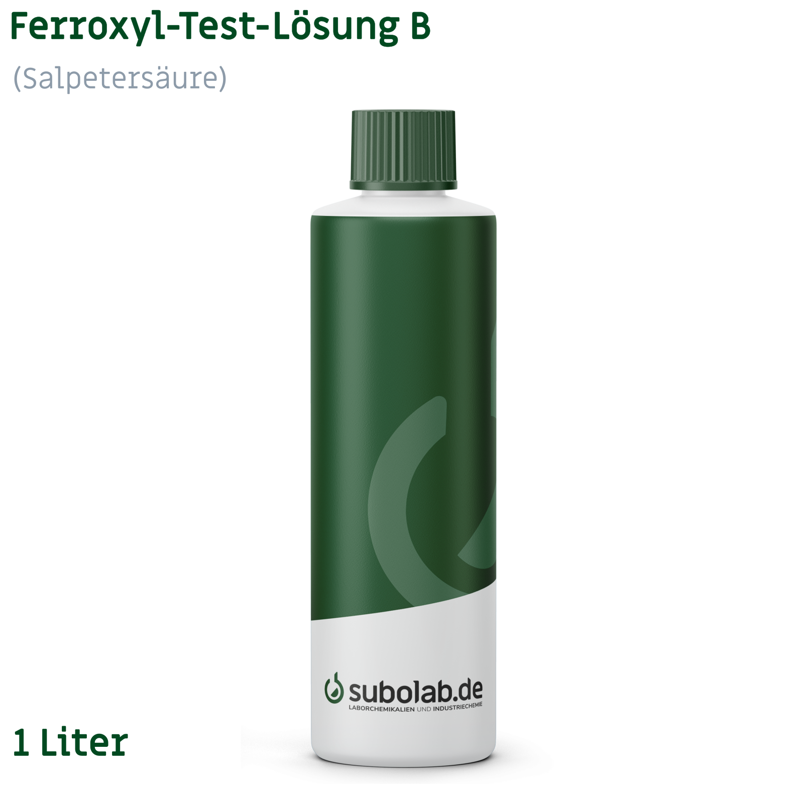 Bild von Ferroxyl-Test-Lösung B (Salpetersäure) (1 Liter)