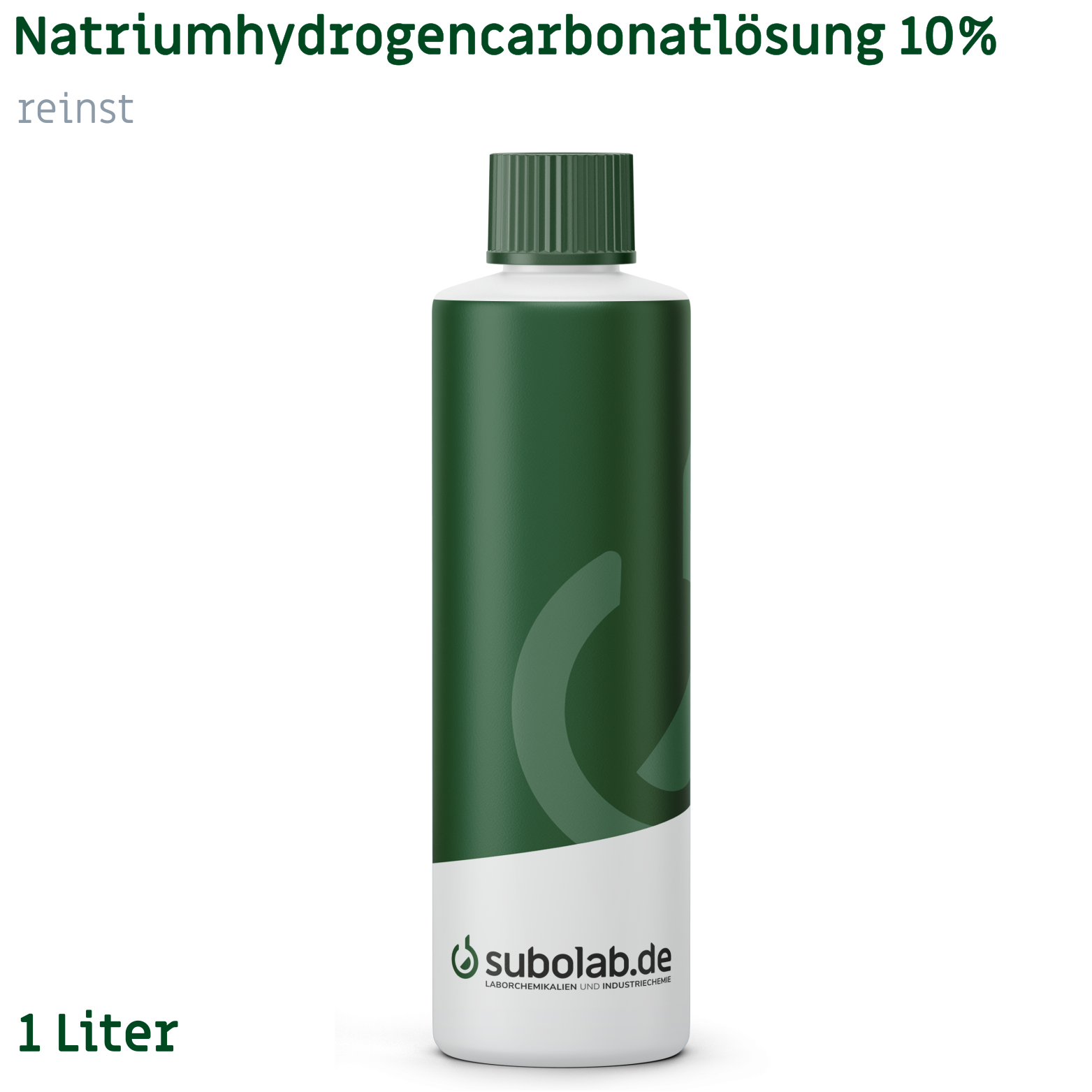 Bild von Natriumhydrogencarbonatlösung 10% reinst (1 Liter)